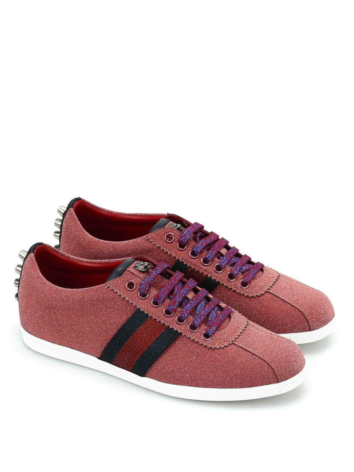 red gucci trainers
