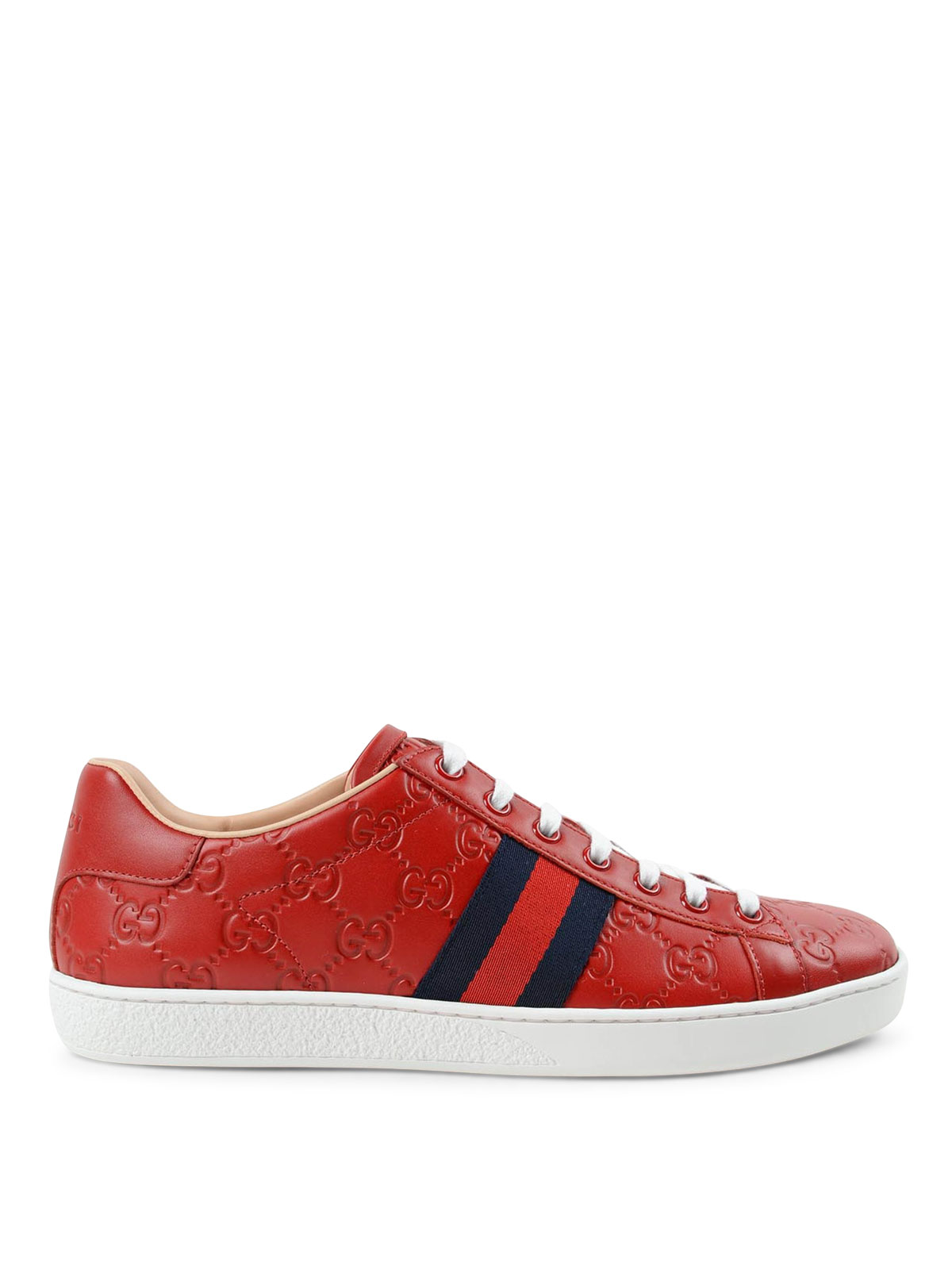 Zapatillas Gucci - Zapatillas De Deporte Rojas 387993CWCG06485