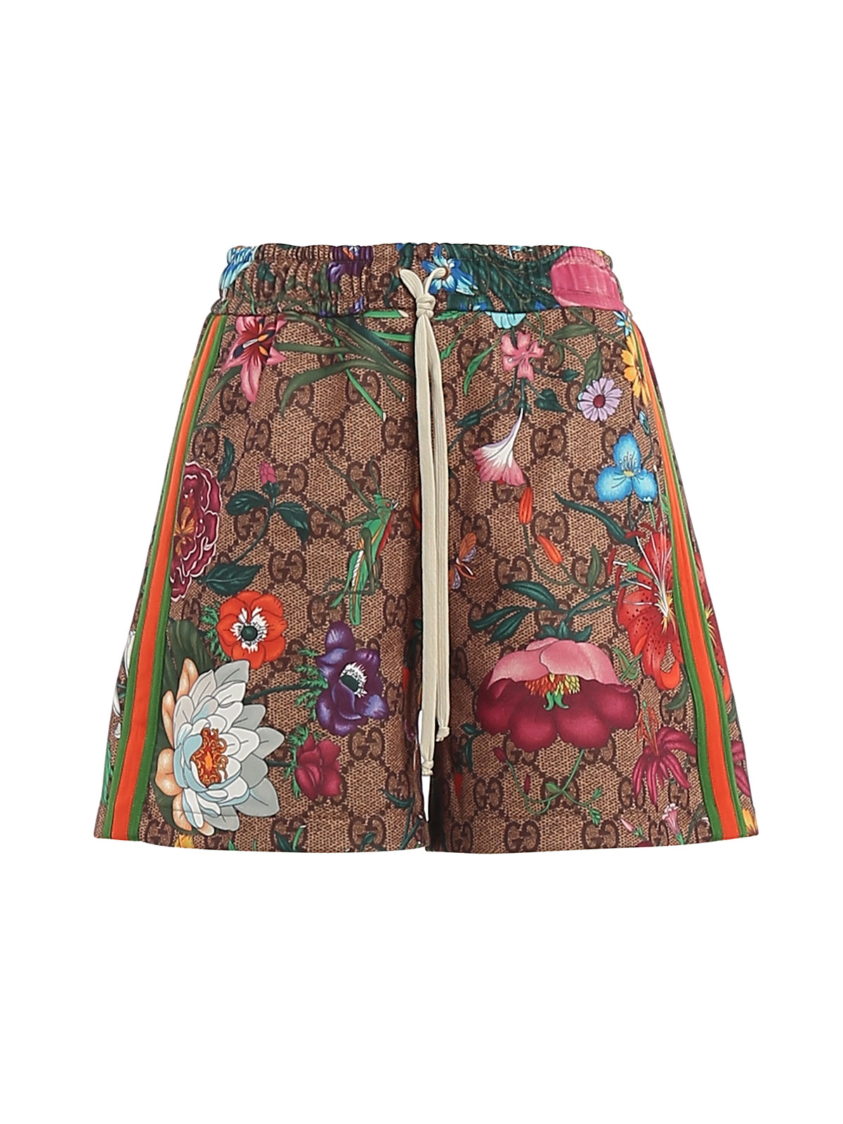 Trousers Shorts Gucci - Floral print jogging shorts - 605473XJB9I2103