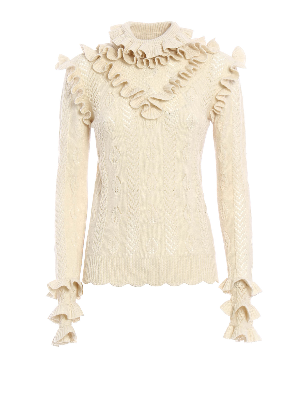 ribbed henley sweater