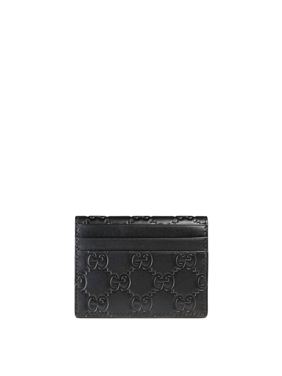 gucci signature leather card case