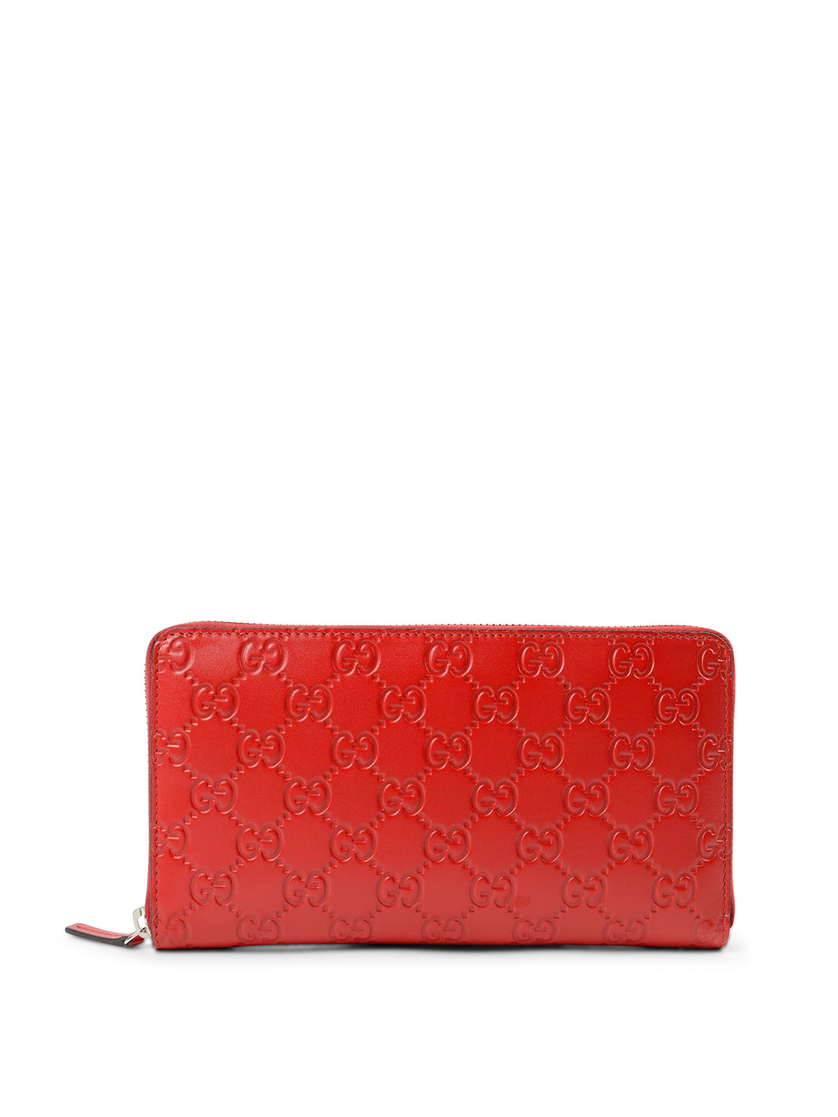 gucci leather wristlet
