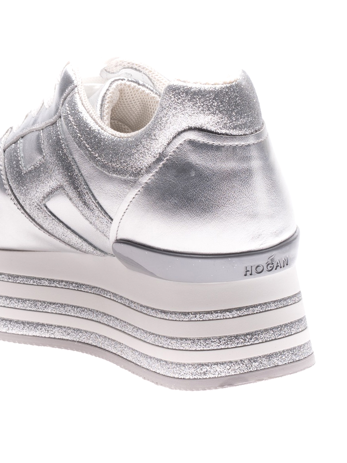 H368 lace-up platform sneakers by Hogan - trainers | iKRIX H368 lace-up platform sneakers shop online: Hogan