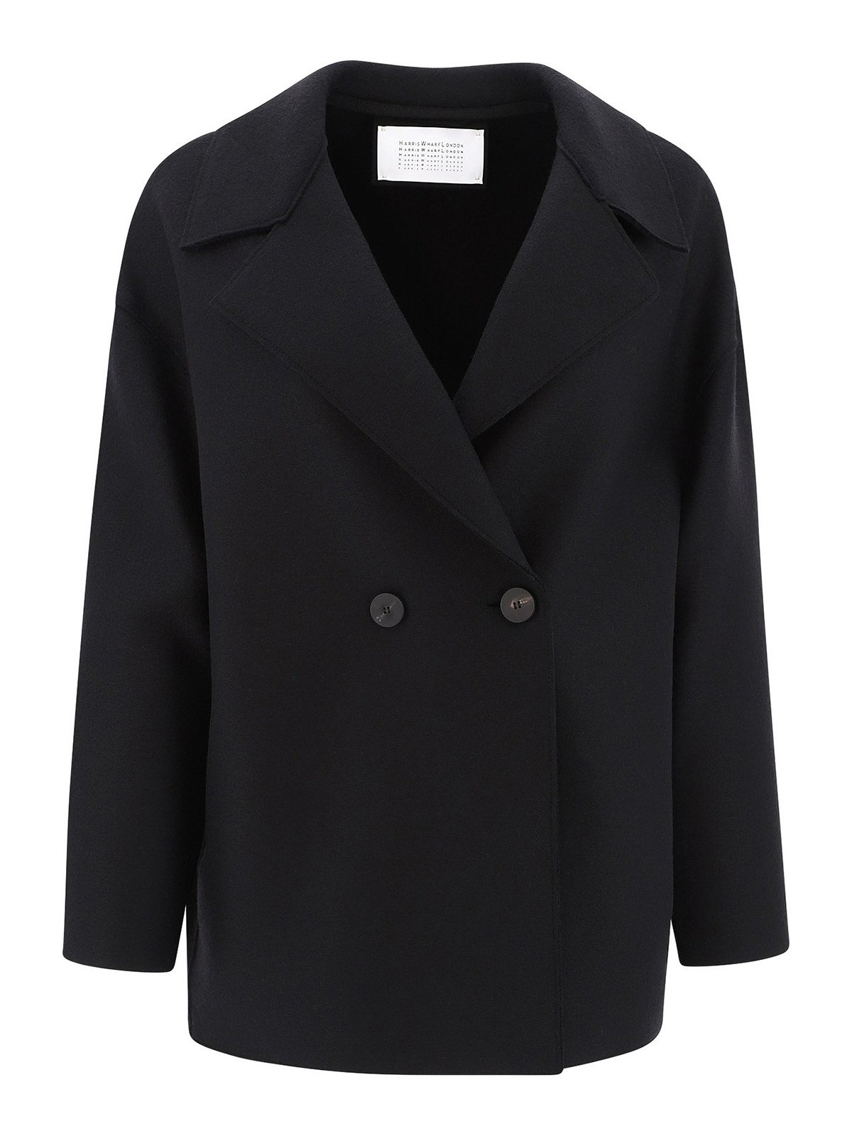 Short coats Harris Wharf London - Pressed wool coat - A2487MLK199