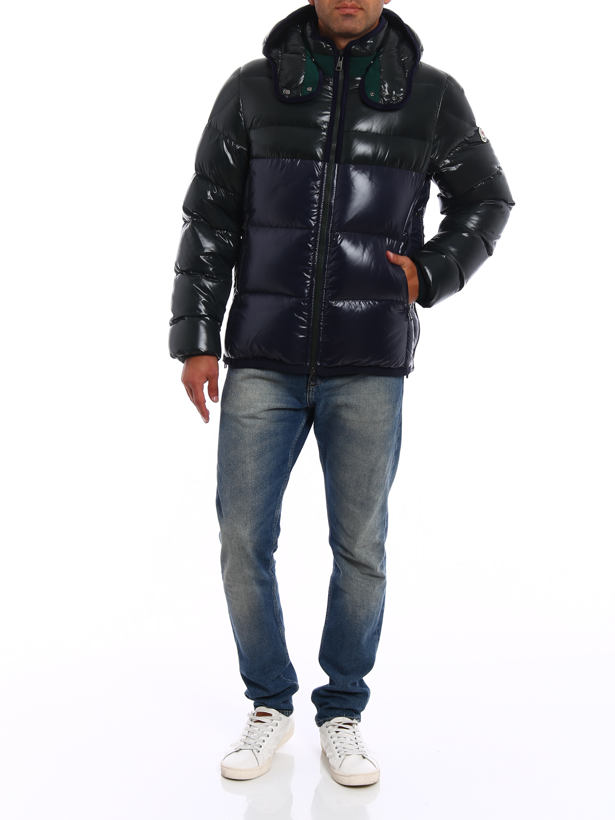 Moncler - Harry two-tone puffer jacket 