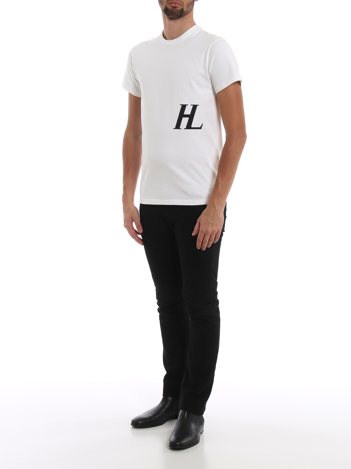 T-shirts Helmut Lang - Contrasting HL print -