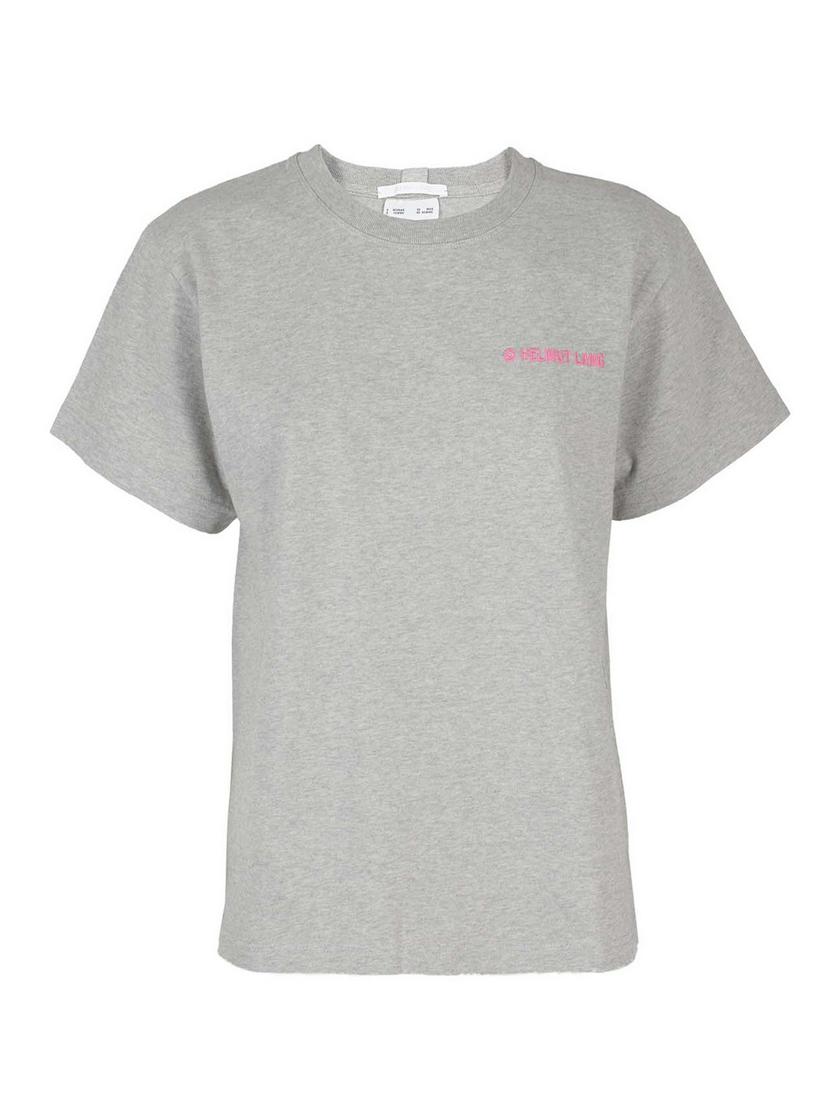 T-shirts Helmut Lang - T-shirt with contrasting logo - K10DW505UEH