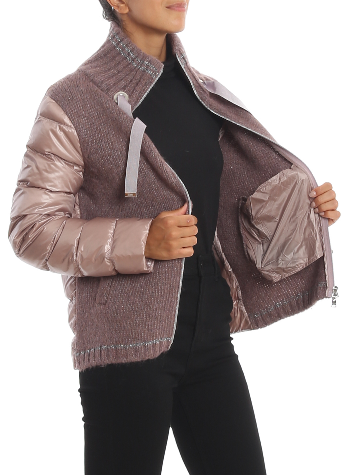 alpaca leather jacket