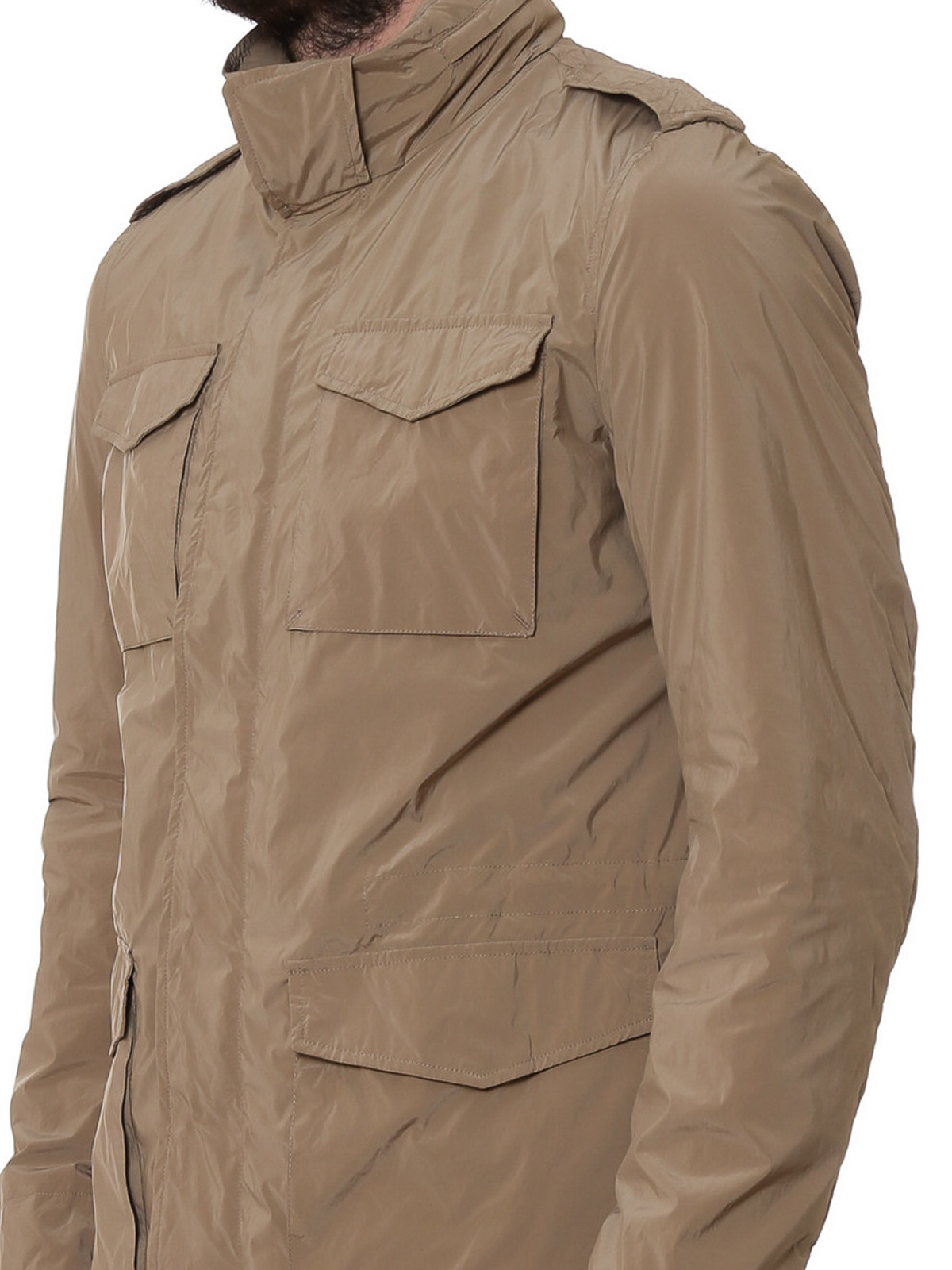 kontrol Bukser Goneryl Casual jackets Herno - Technical fabric field jacket - FI0032U120092100
