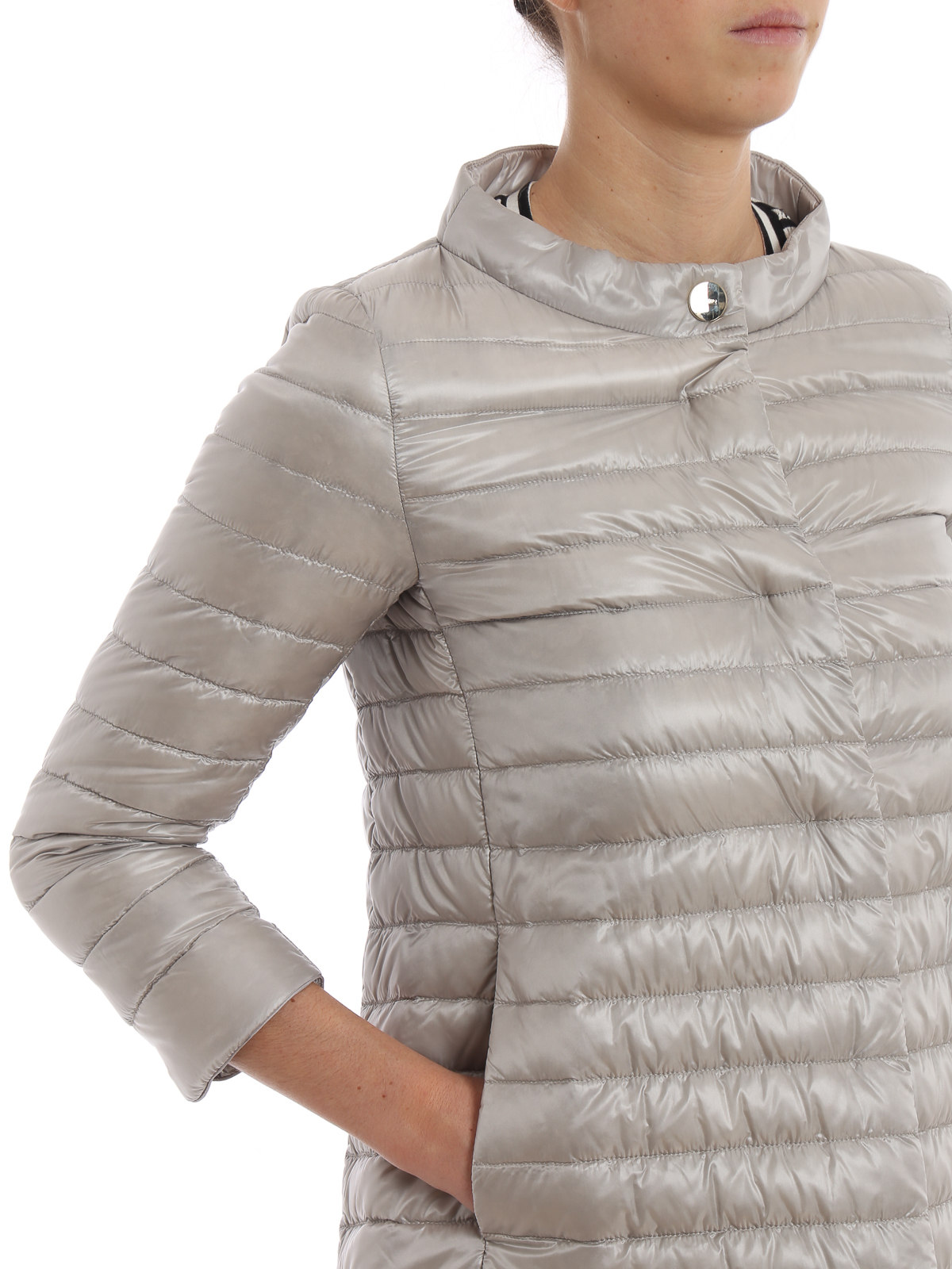 Padded jackets Herno - Ultralight nylon long puffer jacket 