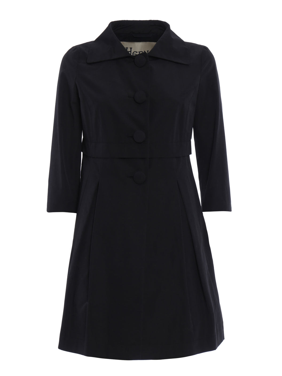 Knee length coats Herno Princess cotton blend frockcoat CA0068D120069300