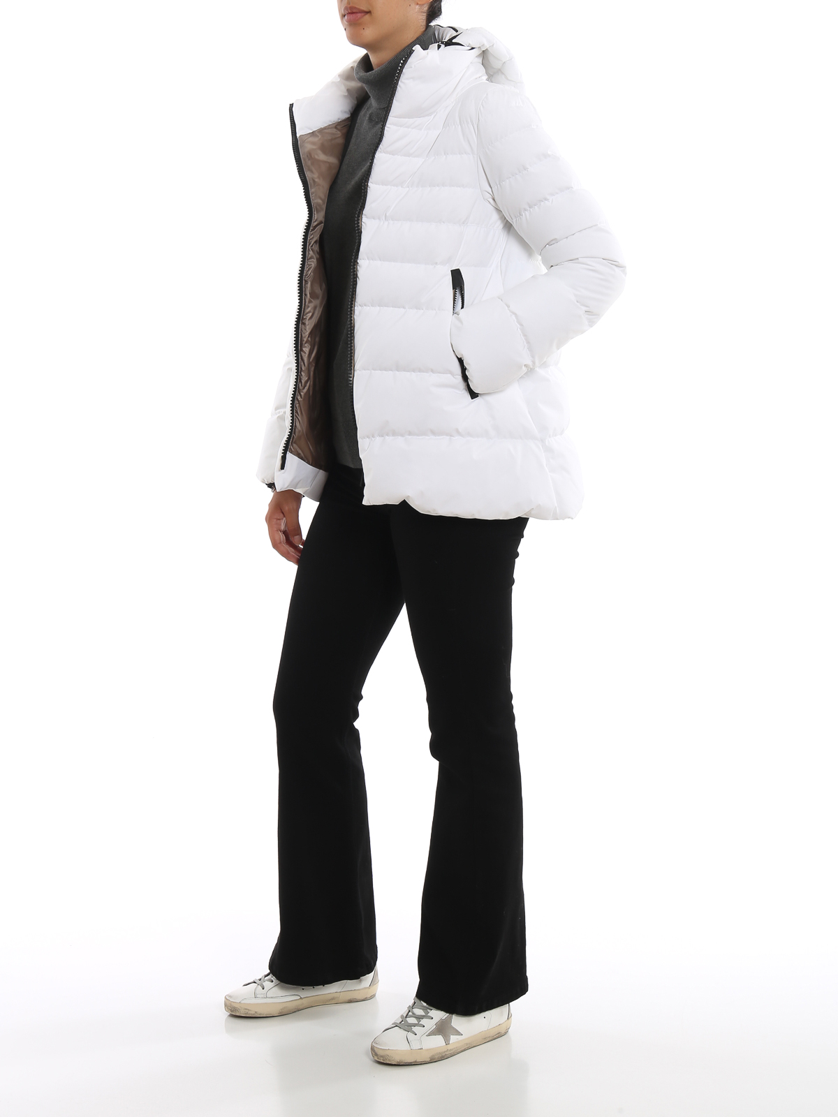 herno laminar puffer coat