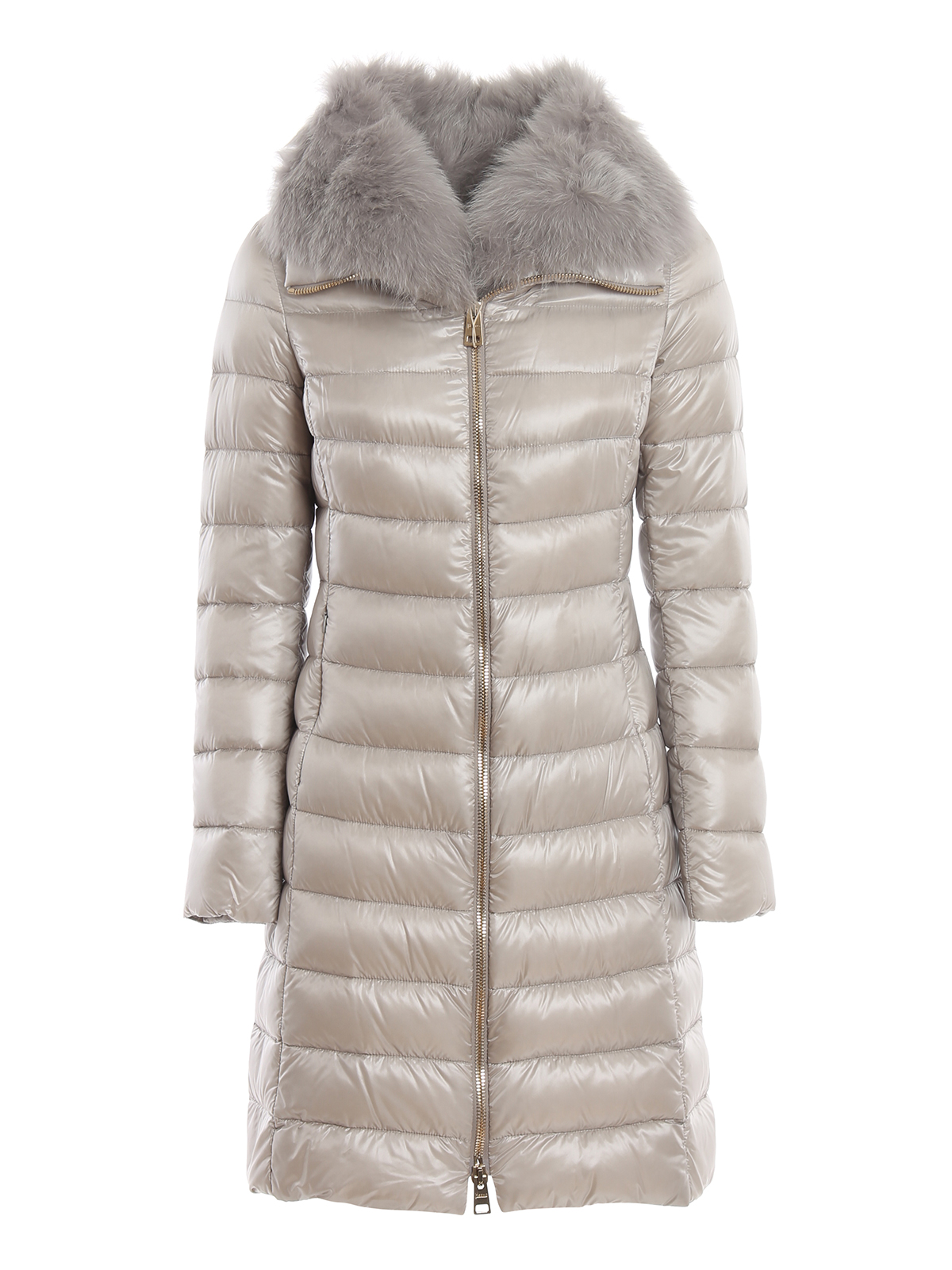 Padded coats Herno - Elisa fur detailed padded coat - PI0650DIC120179402