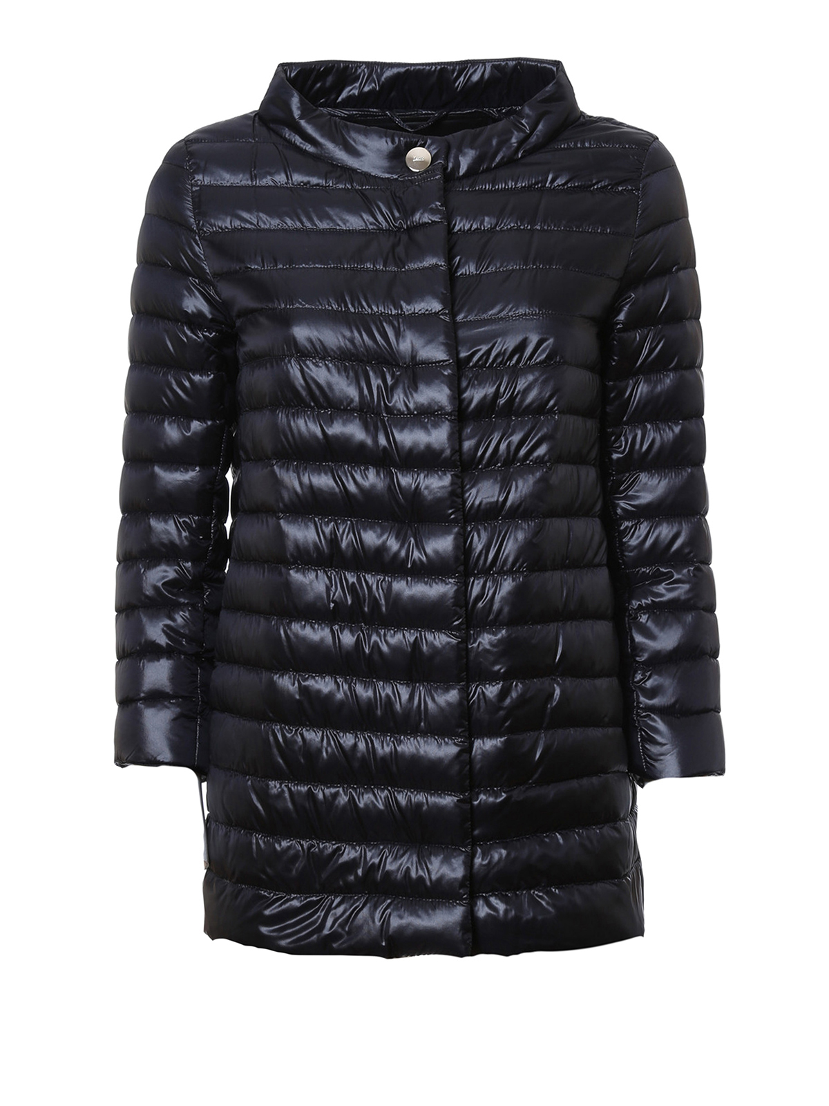 Glossy nylon long padded jacket by Herno - padded jackets | iKRIX