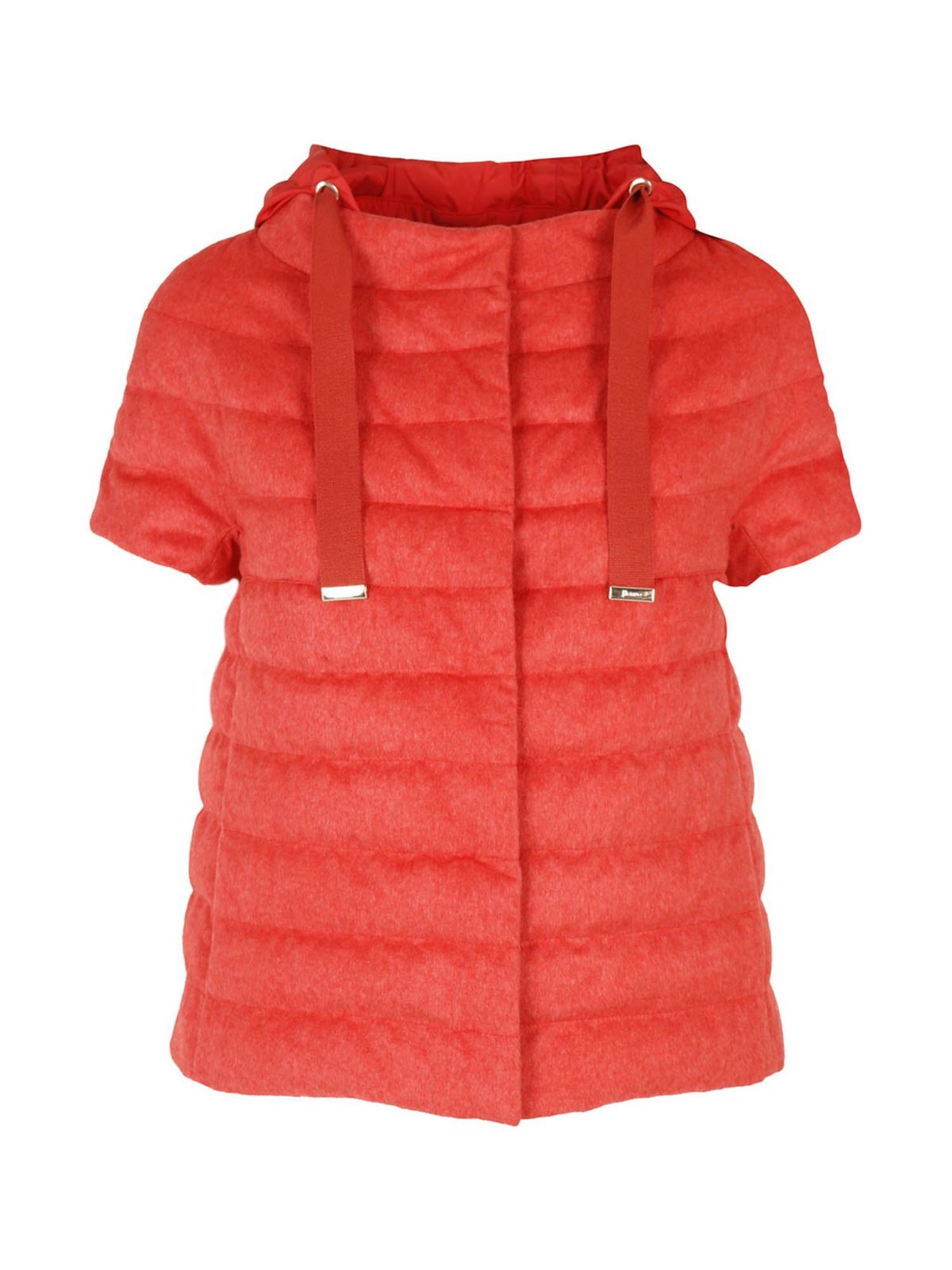 کاپشن Herno - Short sleeve down jacket 