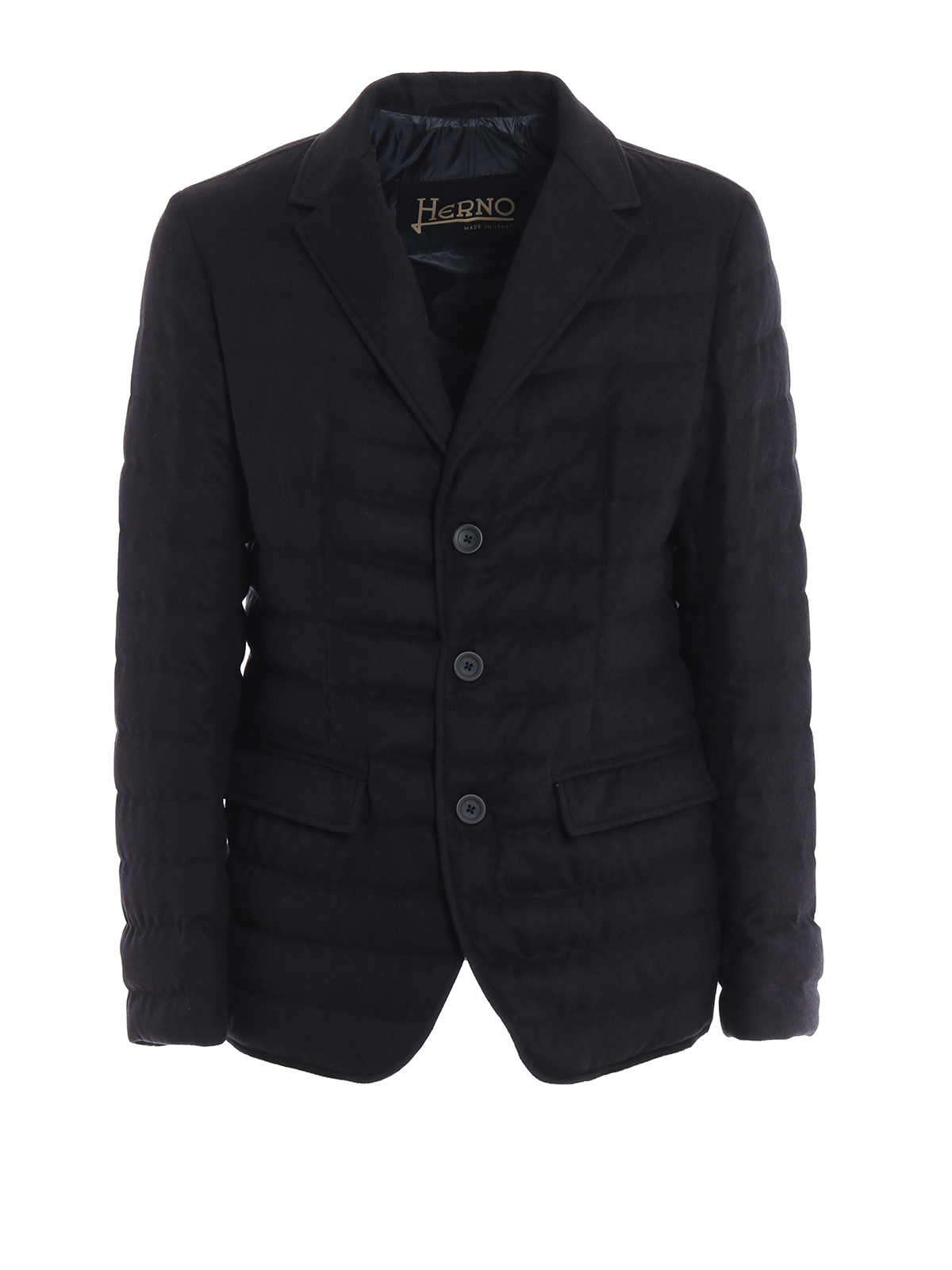 blazer puffer jacket