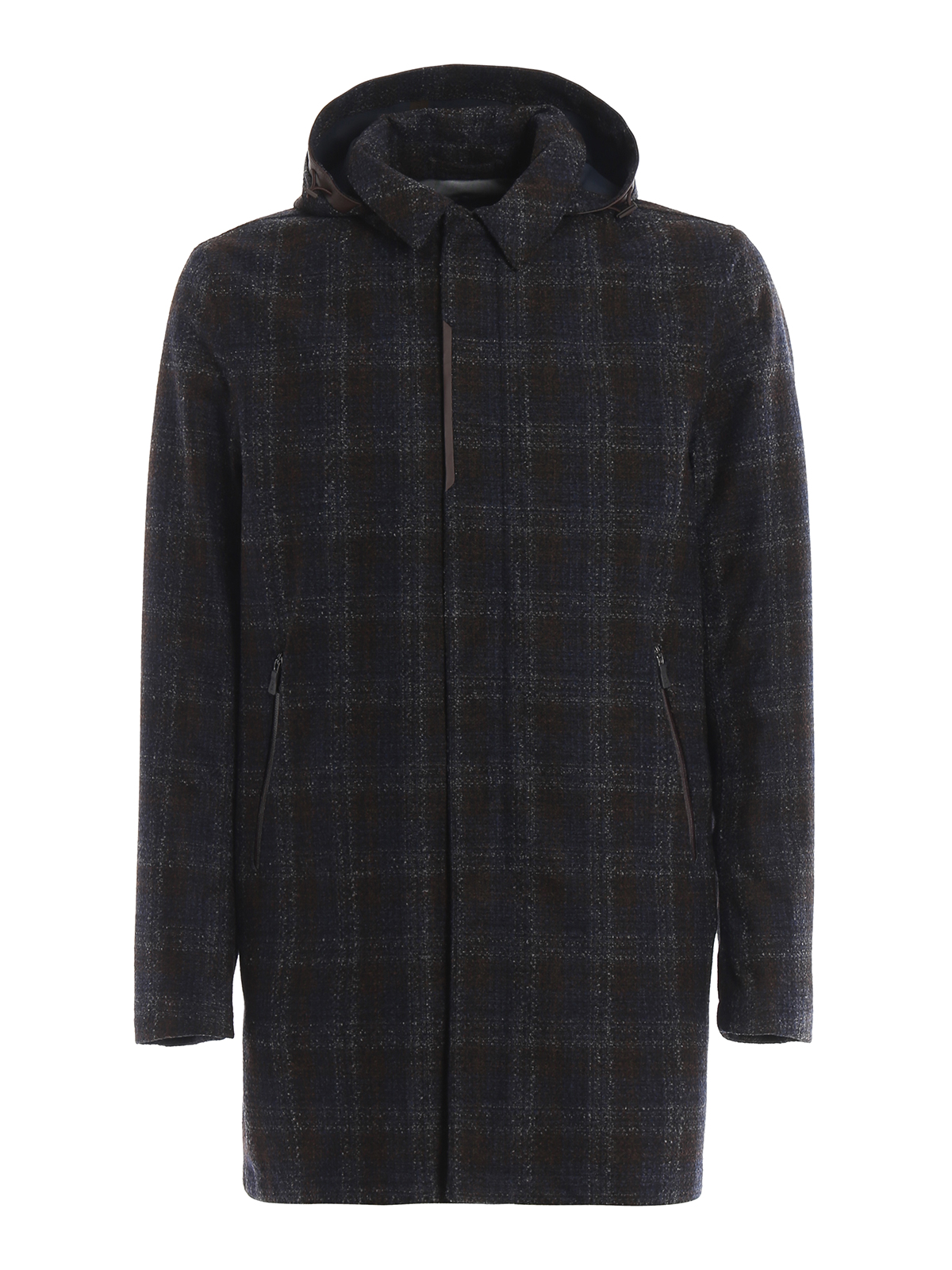 Short coats Herno Laminar waterproof wool padded coat IM029UL331999292