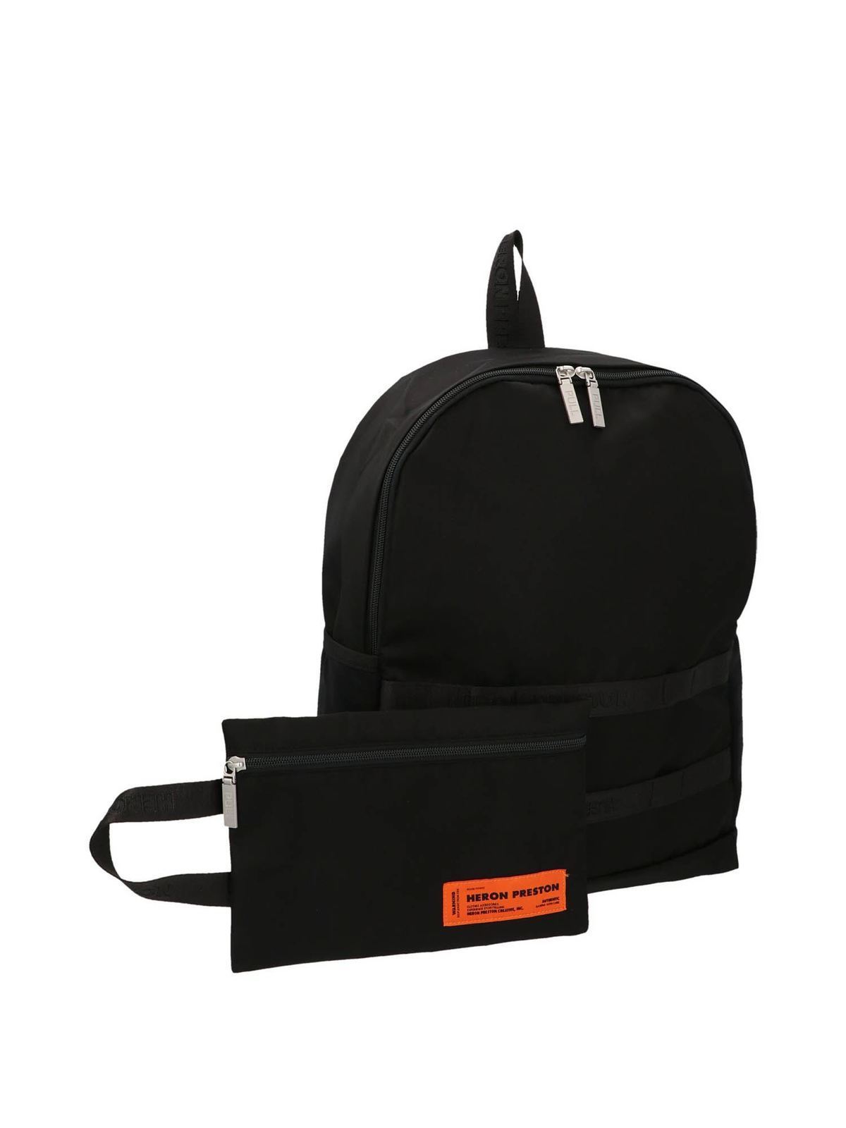 Backpacks Heron Preston - Logo patch backpack in black