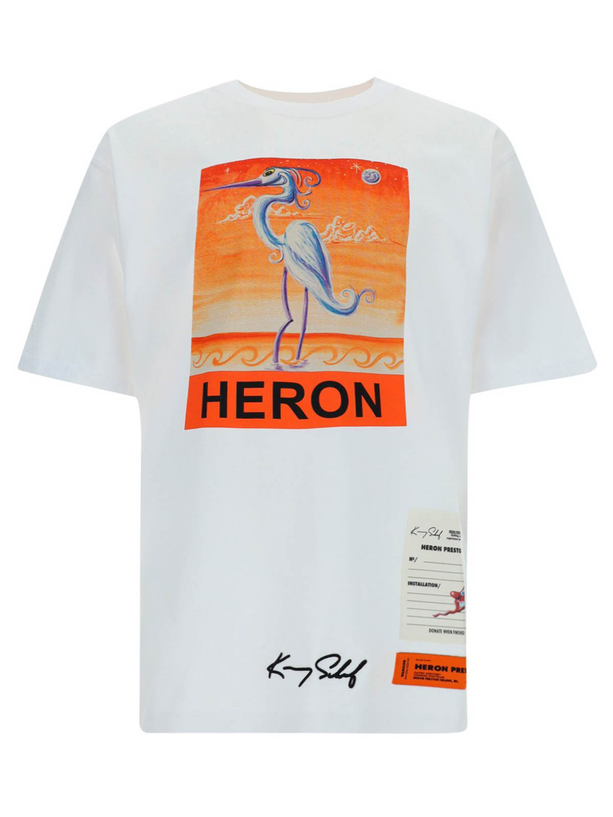 Heron preston camiseta sales