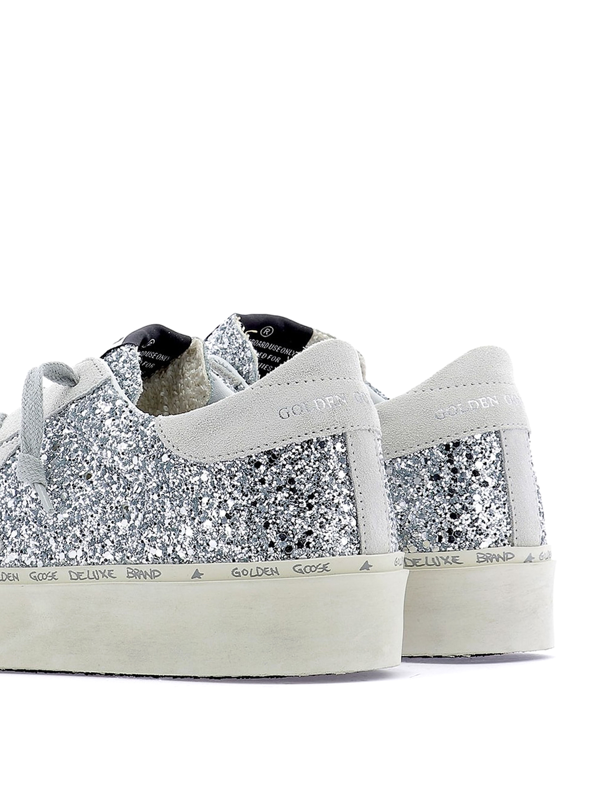 hi star sneakers in leather with gold star