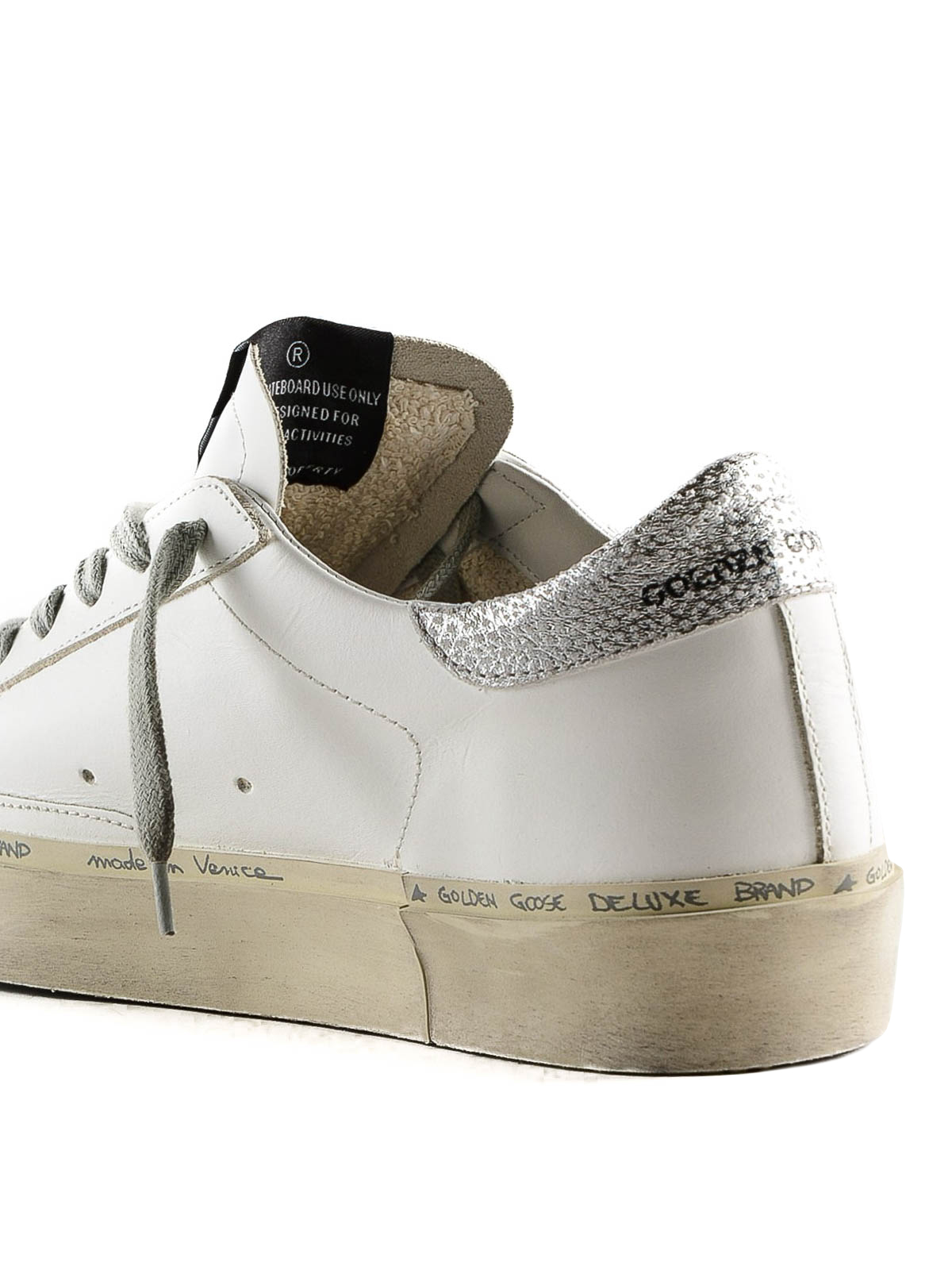 leather star trainers