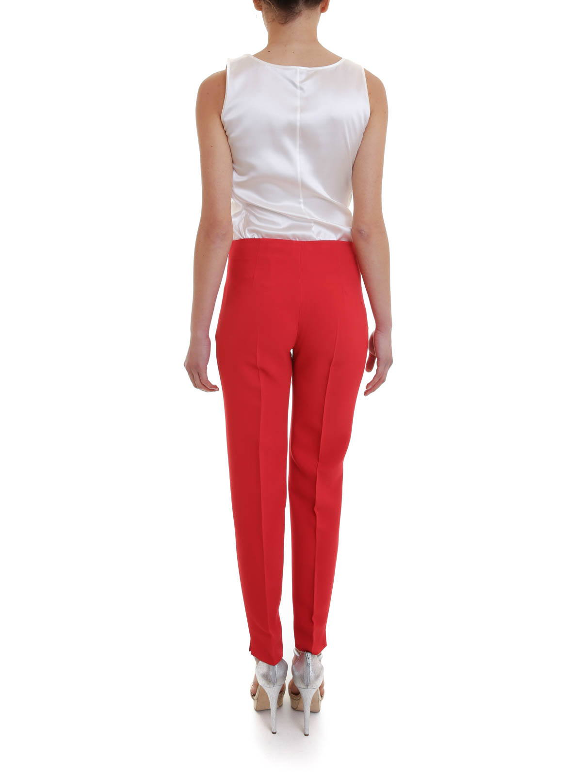 Pantalones de sastrerìa Antonio Berardi - Pantalón De Vestir Rojo Para Mujer  - BDG204ABG301250