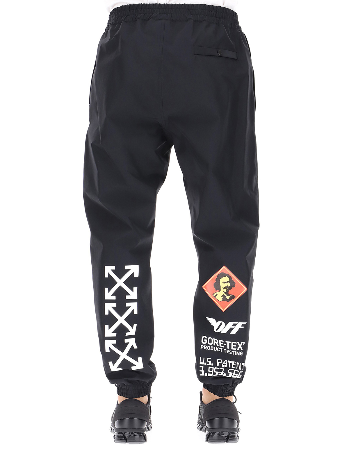Off-White - High-tech fabric trousers 