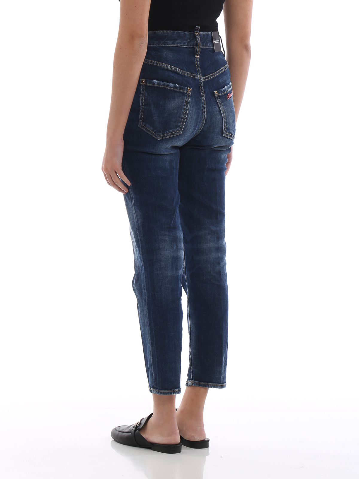 dsquared high waisted jeans