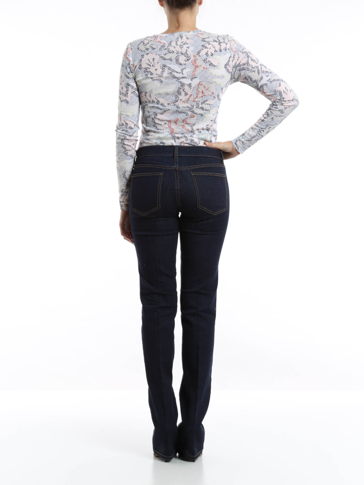 Straight leg jeans Tory Burch - High 