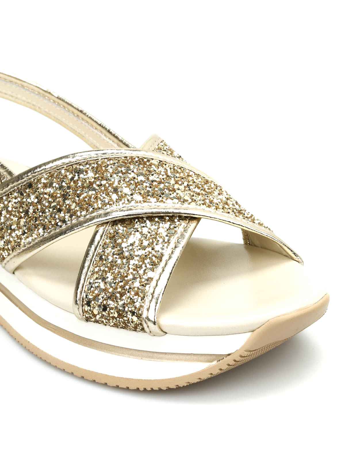hogan glitter sandals hogan glitter sandals