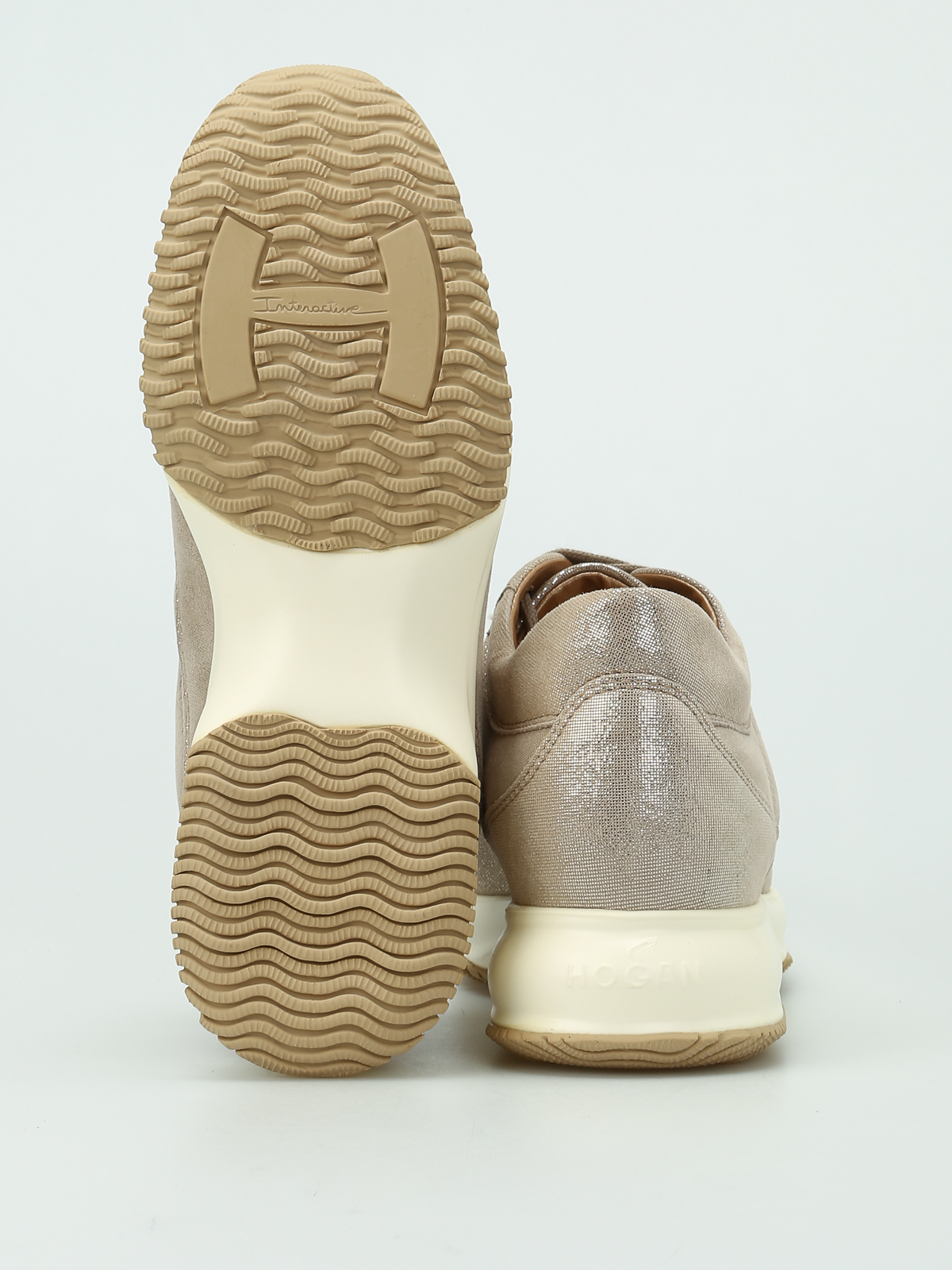 hogan interactive beige gold hogan interactive beige gold