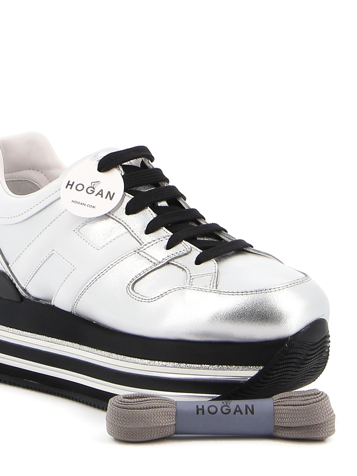 Trainers Hogan - Maxi Platform H222 leather sneakers - HXW5330T548I810906