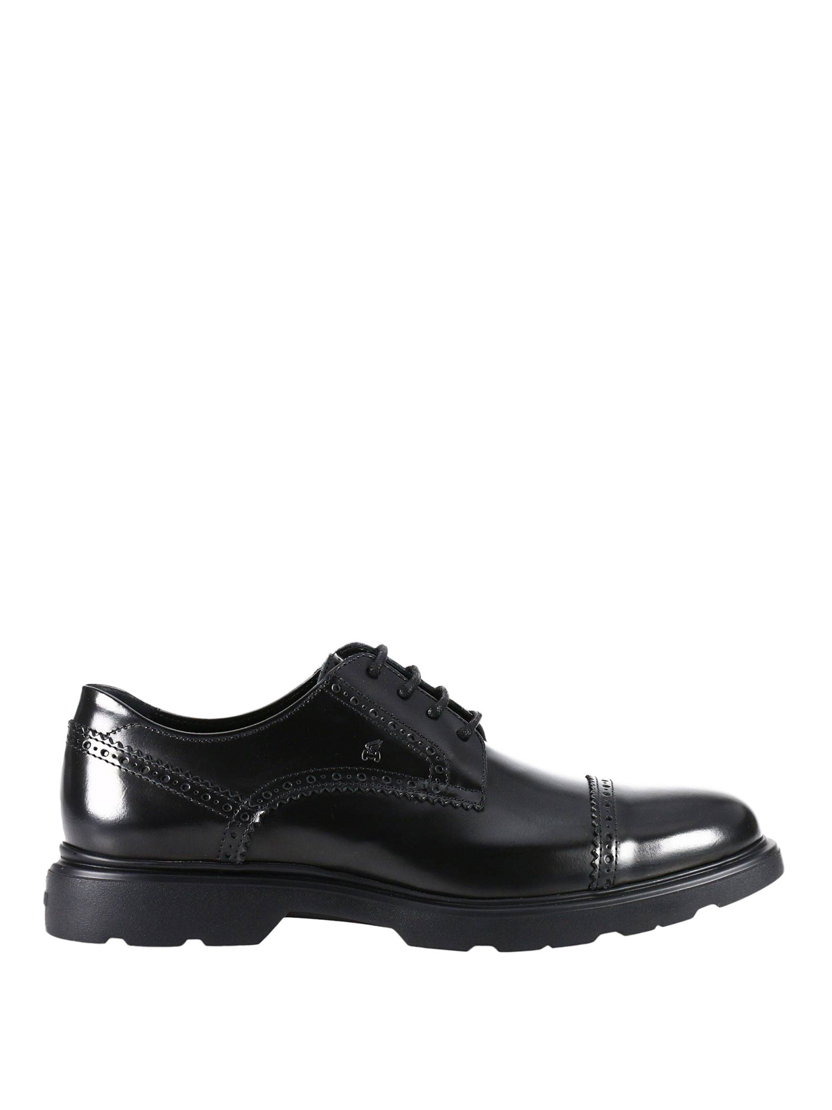 Lace-ups shoes Hogan - Route H304 leather derby shoes - HXM3040Y9006Q69999