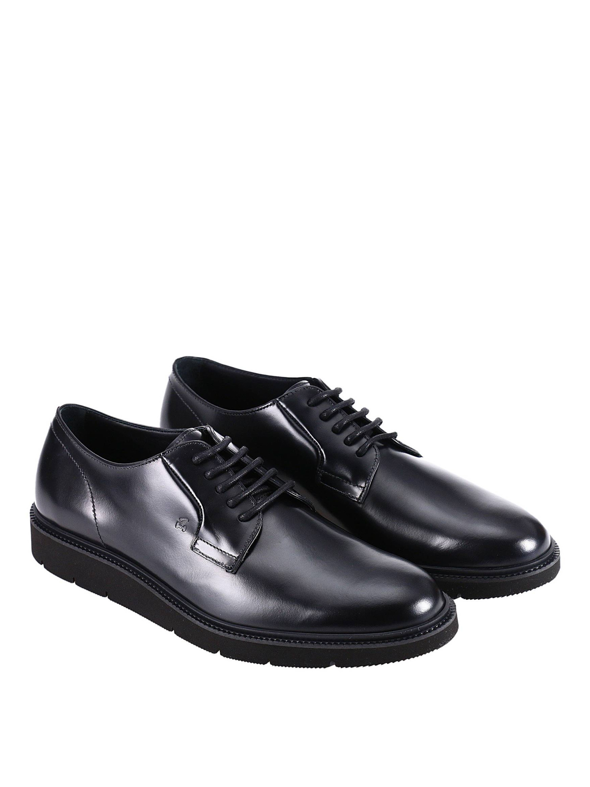 Dress X H322 leather Derby shoes 
