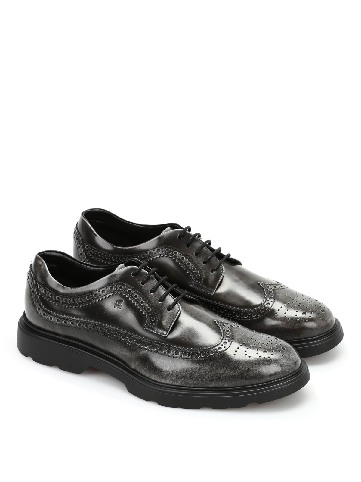 Erge, ernstige Bijproduct schoonmaken Lace-ups shoes Hogan - New Route derby shoes - HXM3040W3606Q6B607