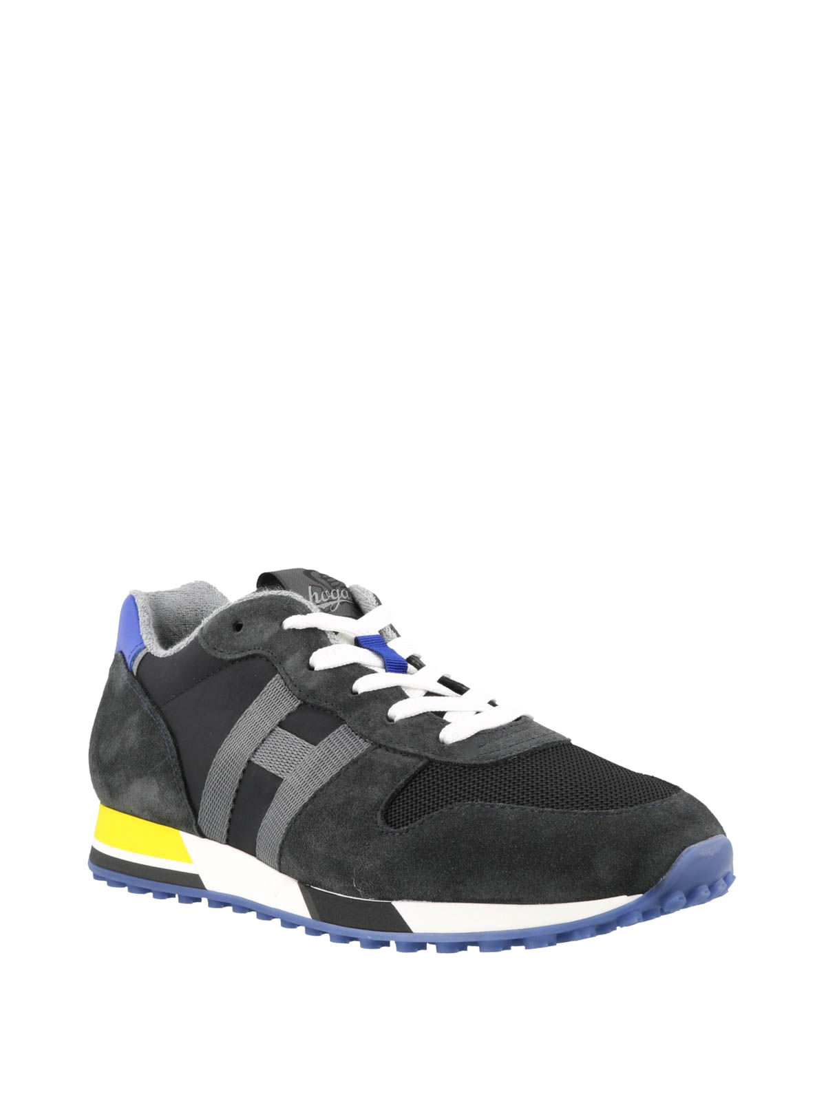 Hogan - Sneaker H383 blu scuro in camoscio - sneakers - HXM3830AN51JHN6EDT