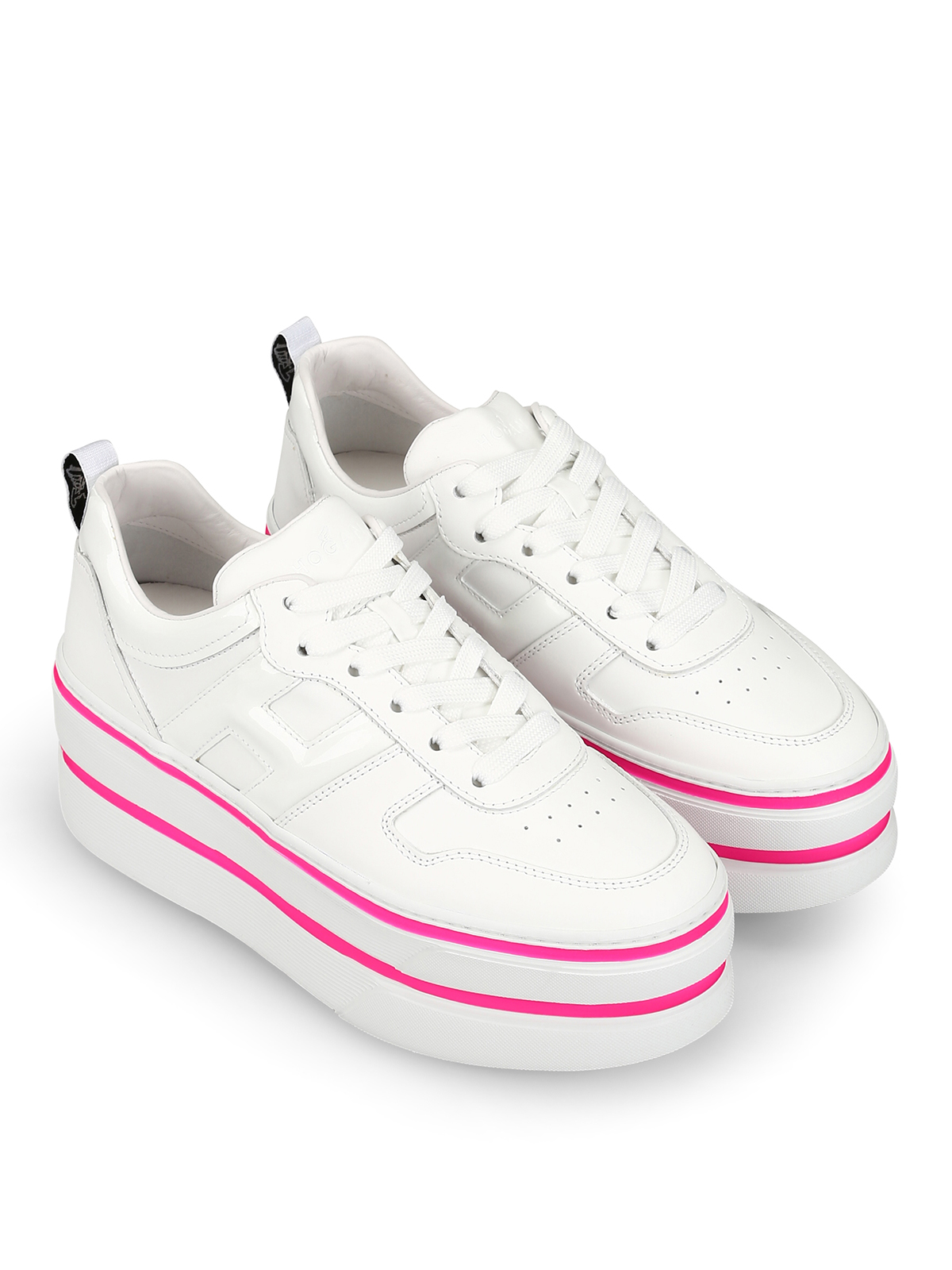 hogan h449 platform sneakers