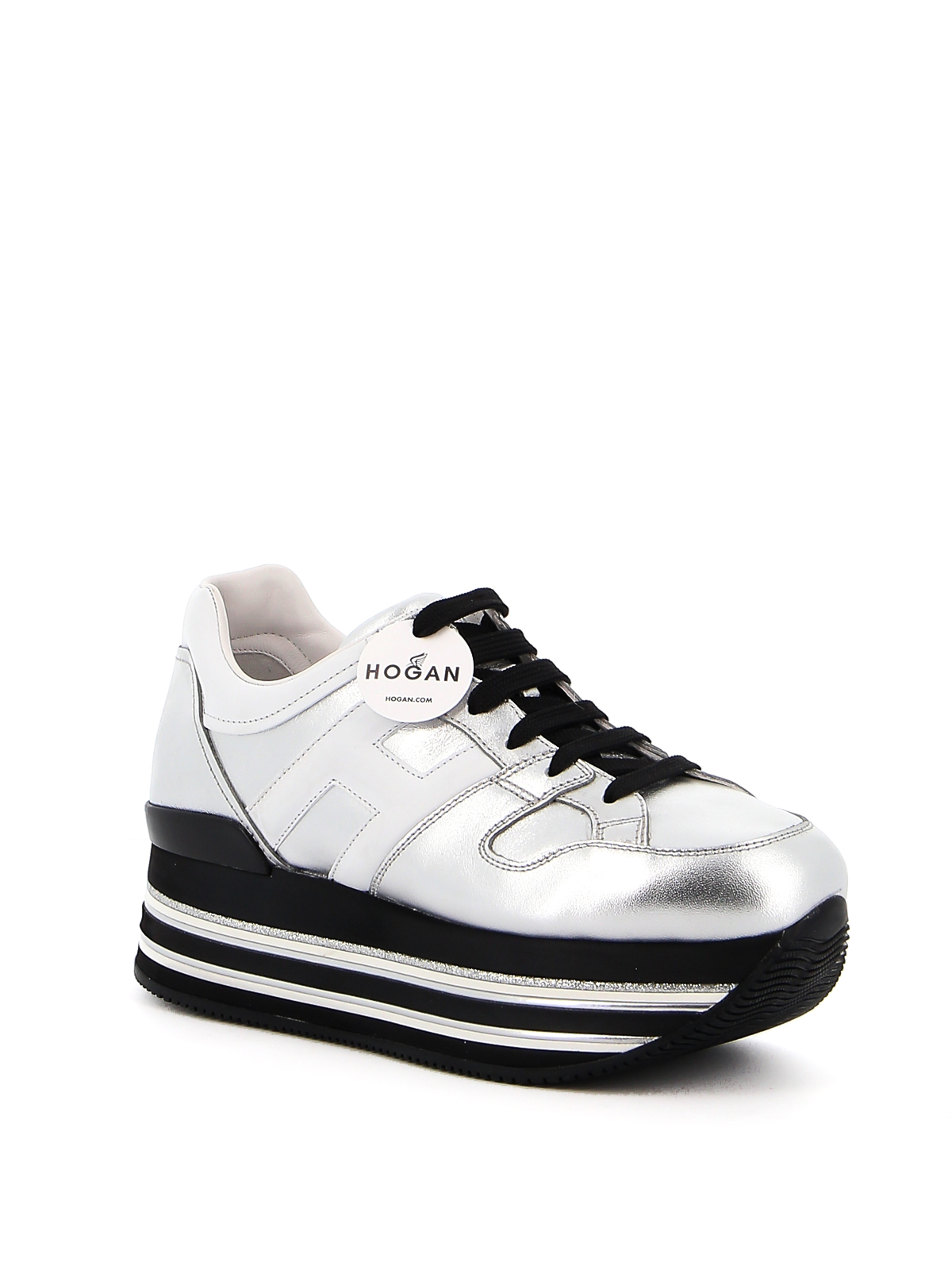 Trainers Hogan - Maxi Platform H222 leather sneakers - HXW5330T548I810906