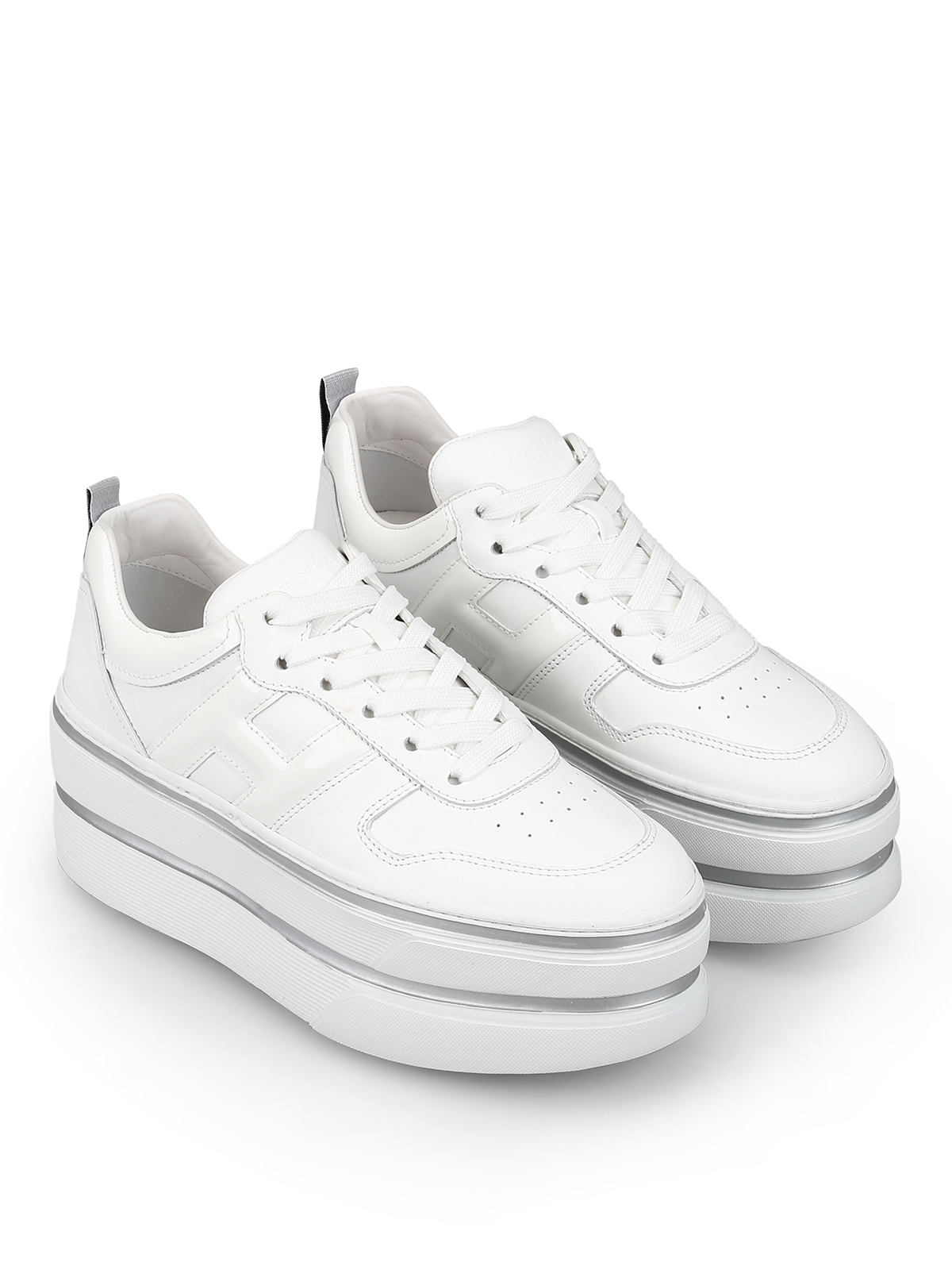 Hogan - White platform sneakers 