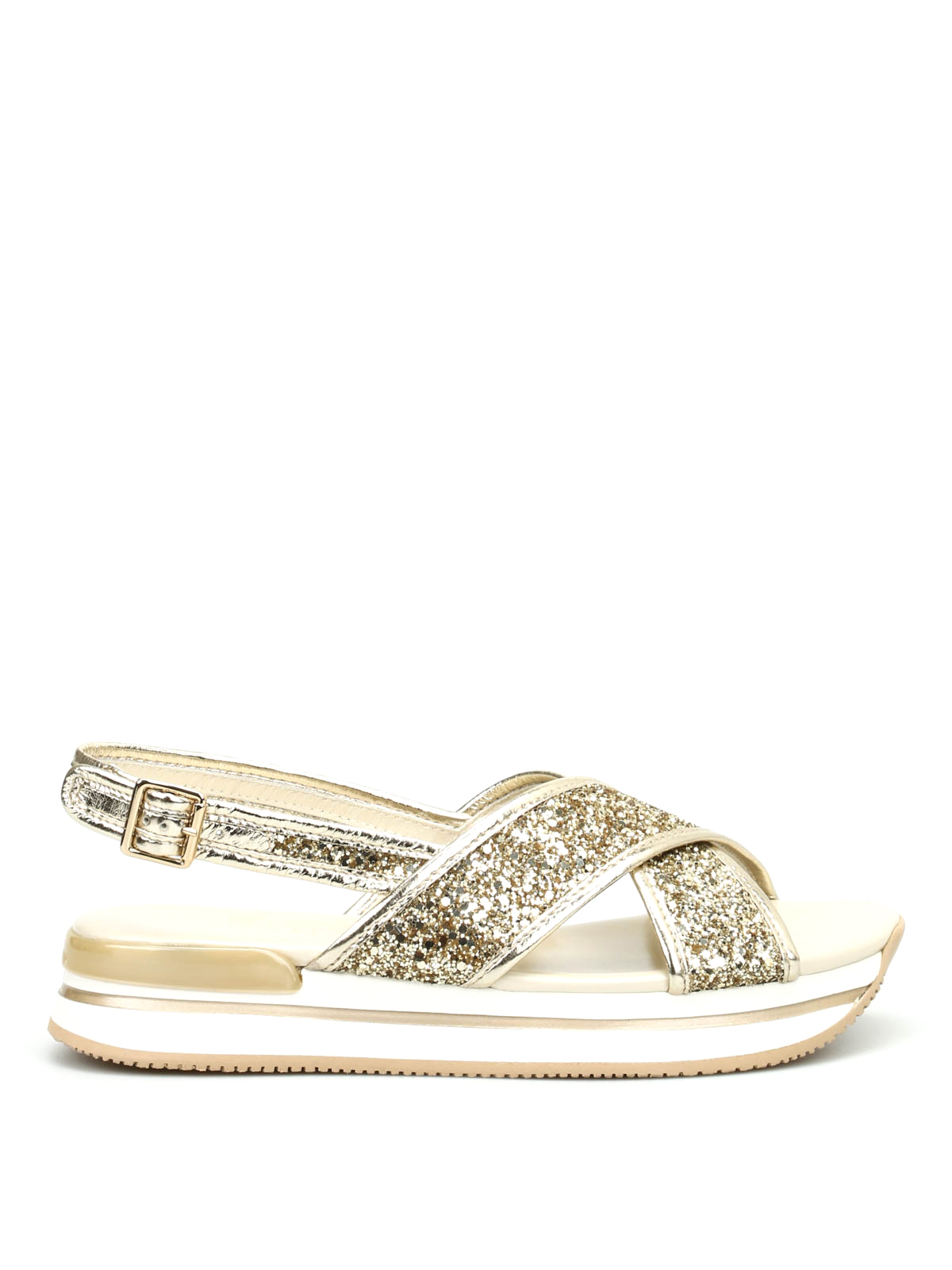 hogan glitter sandals hogan glitter sandals