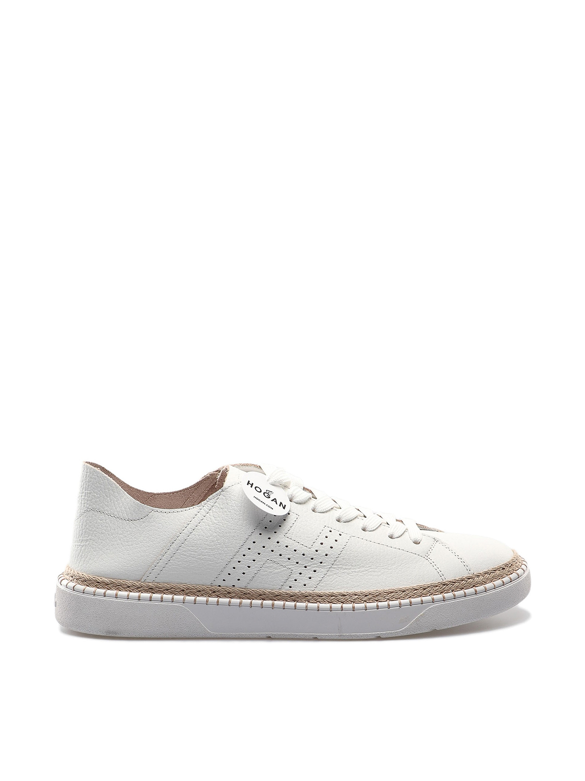 Sneakers H327 Hogan logo traforato