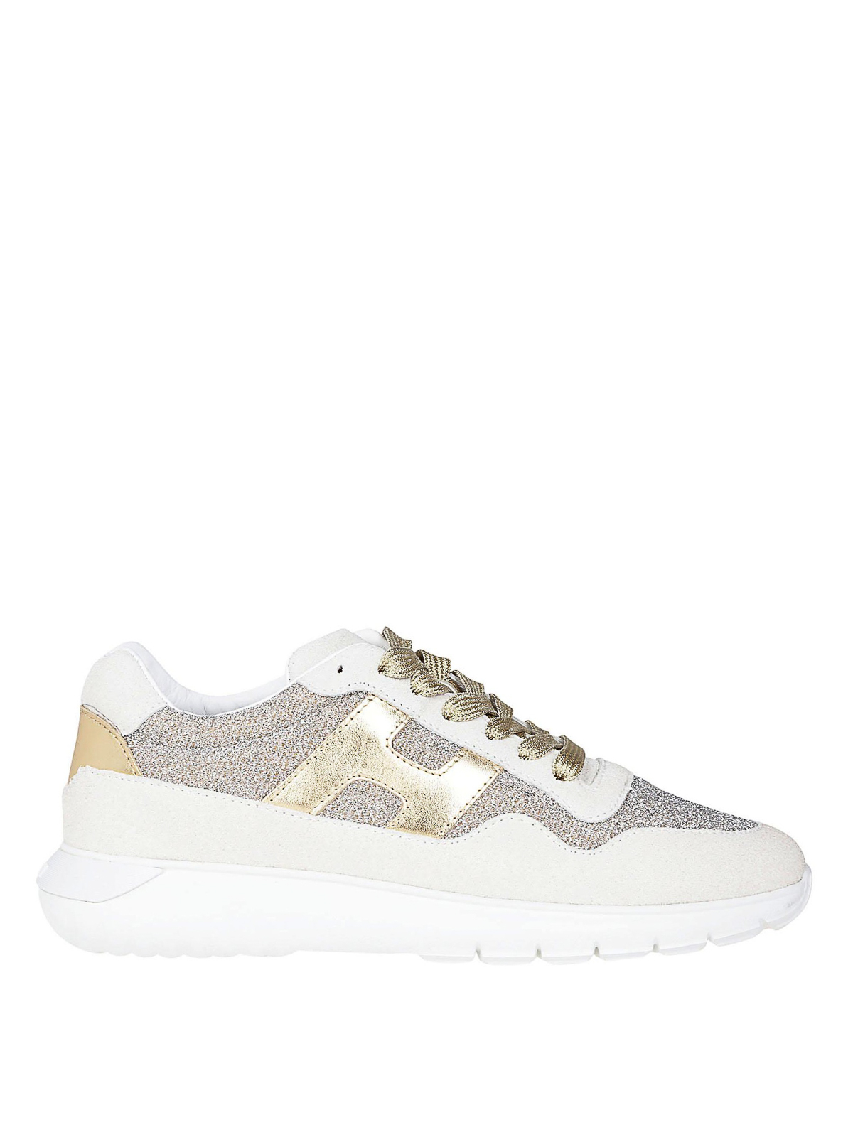 H371 Interactive³ gold-tone sneakers 