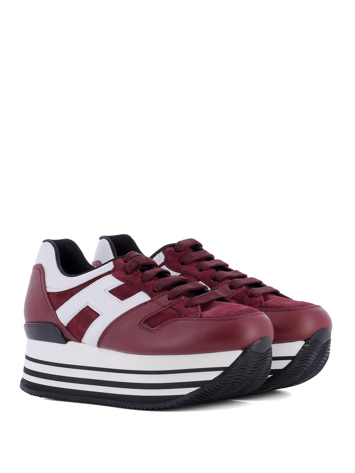 hogan maxi h222 bordeaux hogan maxi h222 bordeaux