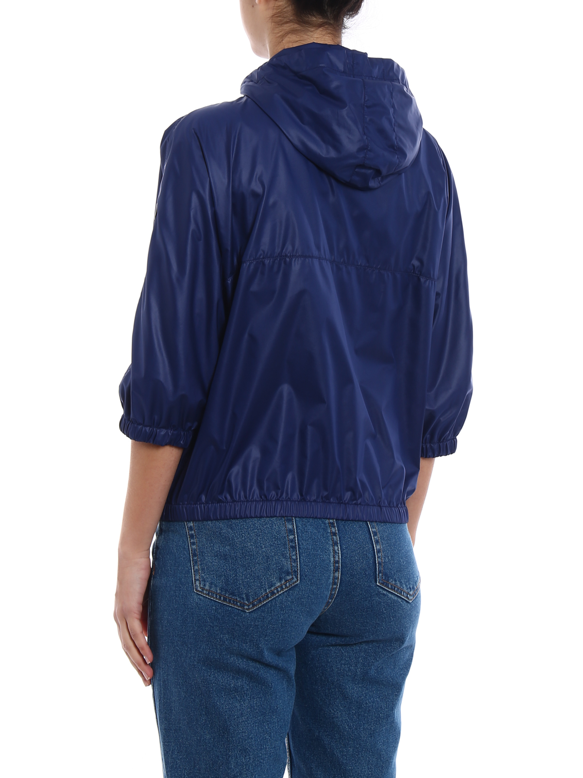 hooded kimono jacket