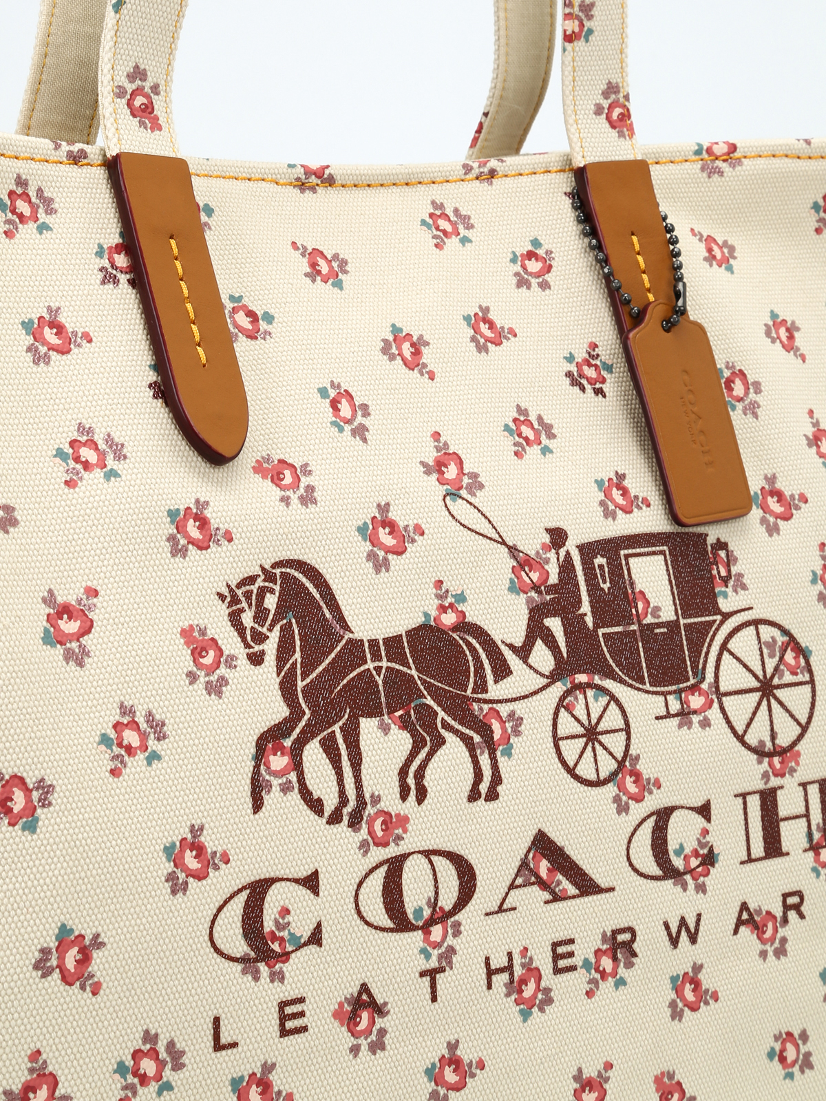 Totes bags Coach - Horse and Carriage canvas tote - 25742BPCAH 