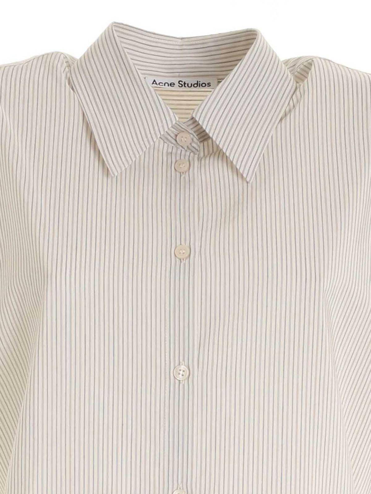 میدی Acne Studios - Striped shirt dress 