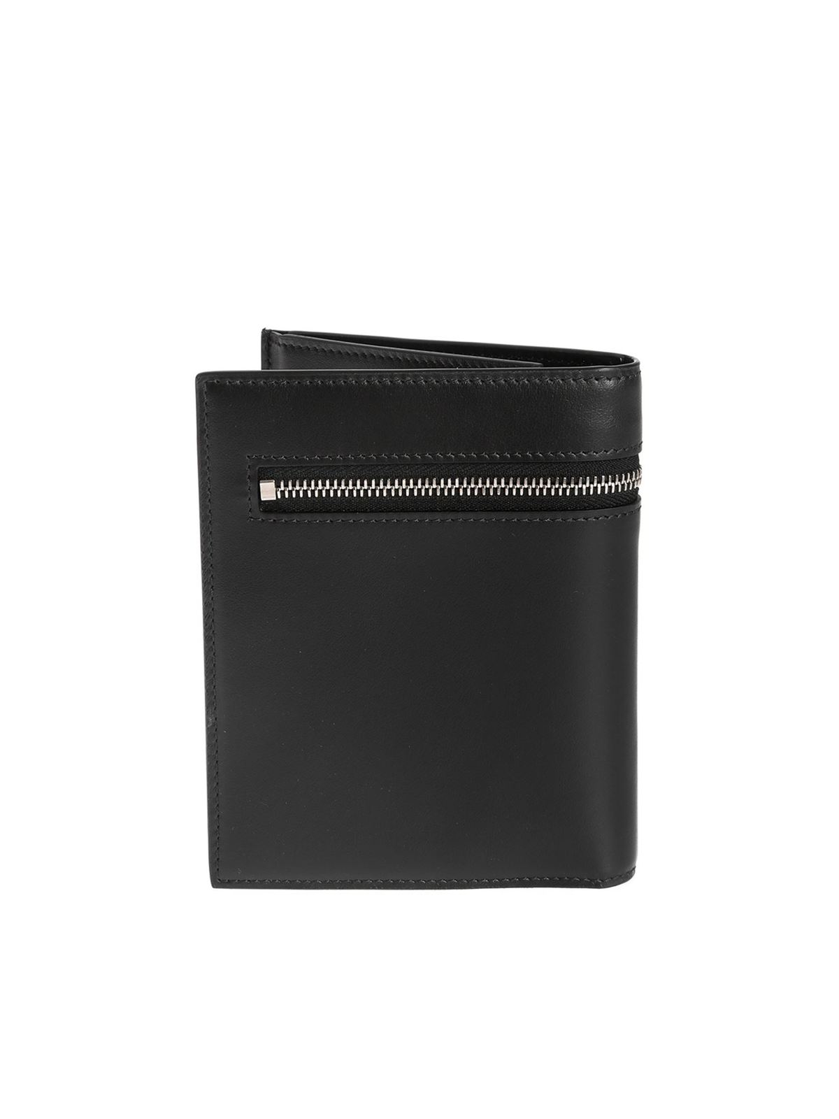 Wallets & purses Acne Studios - Trifold wallet in black - CG0069BLACK