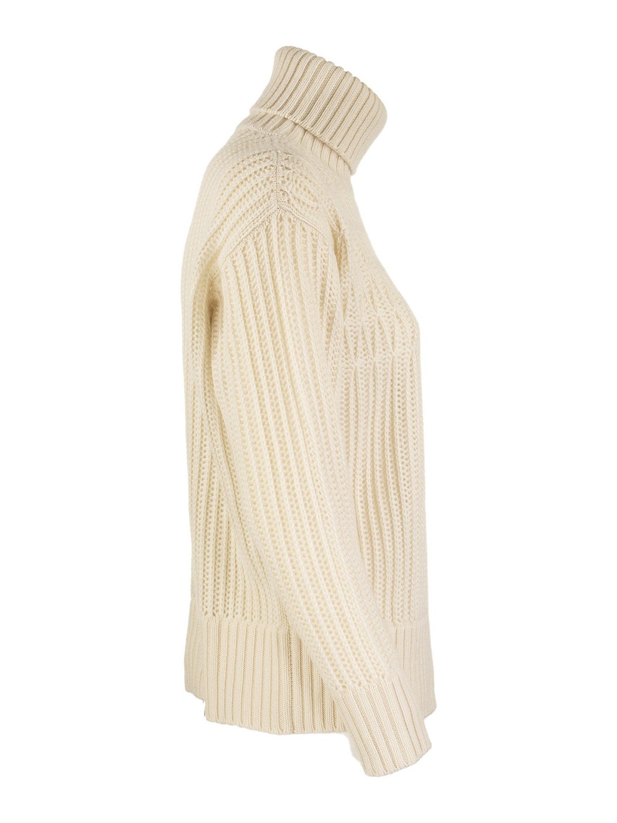 cream cashmere turtleneck sweater