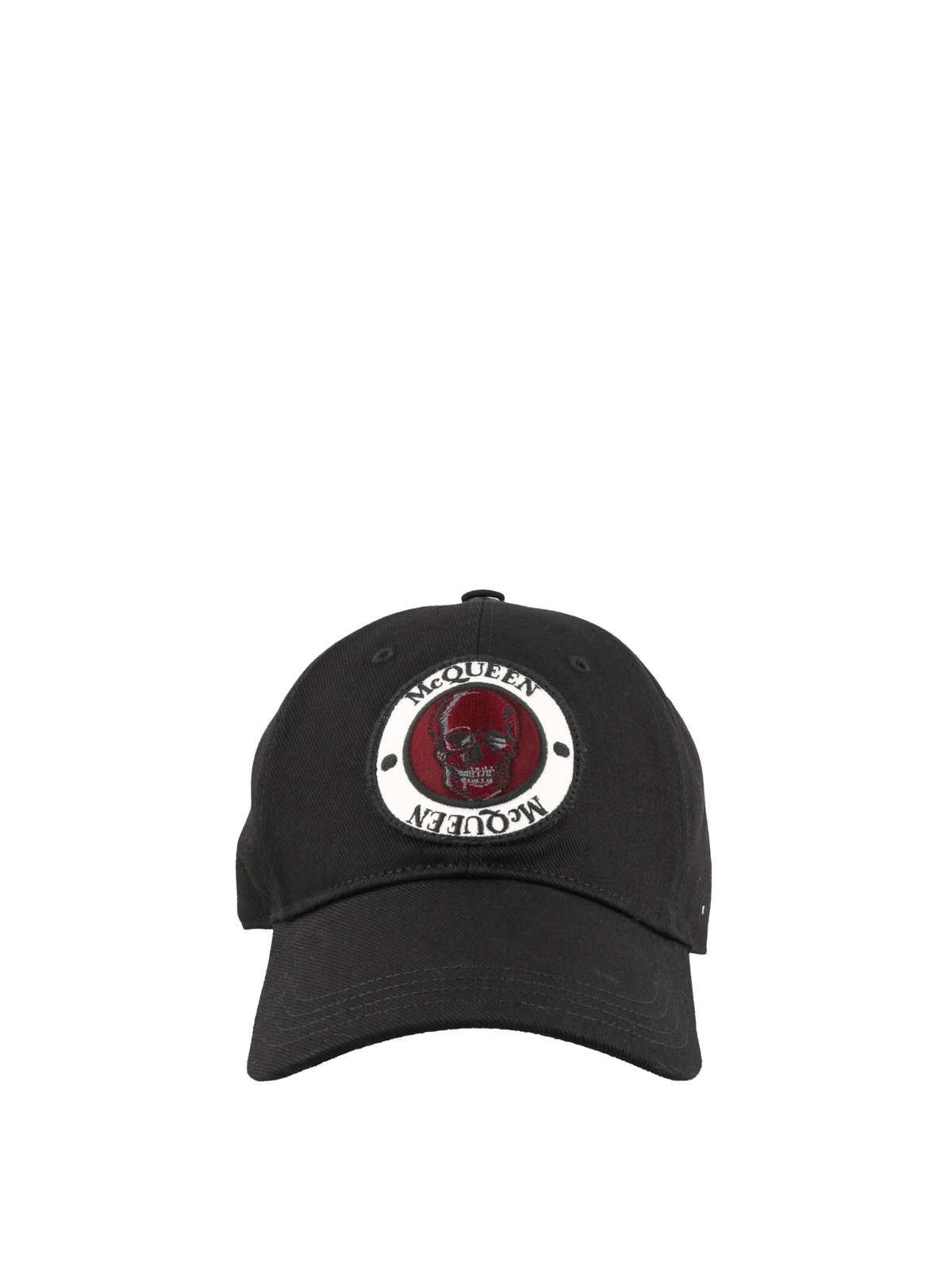 Hats & caps Alexander Mcqueen Logo patch baseball hat -