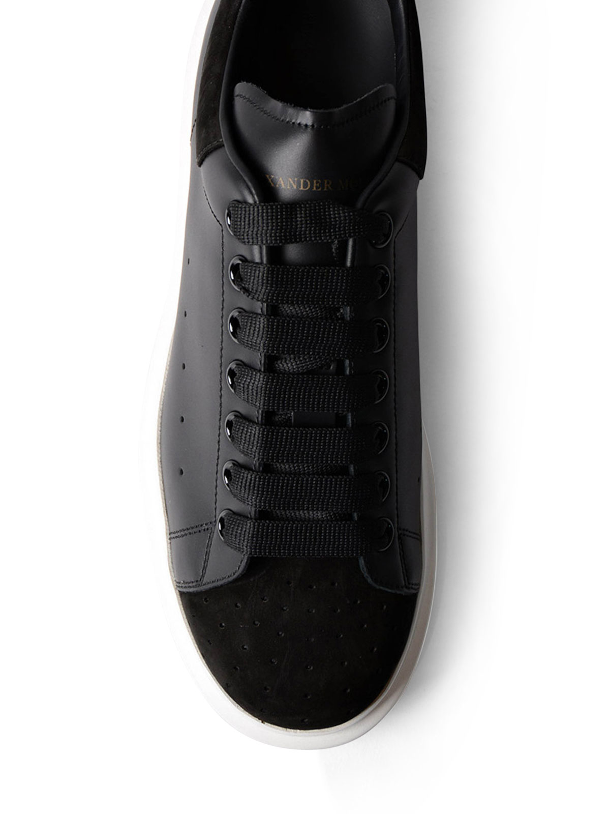 alexander mcqueen trainers black suede